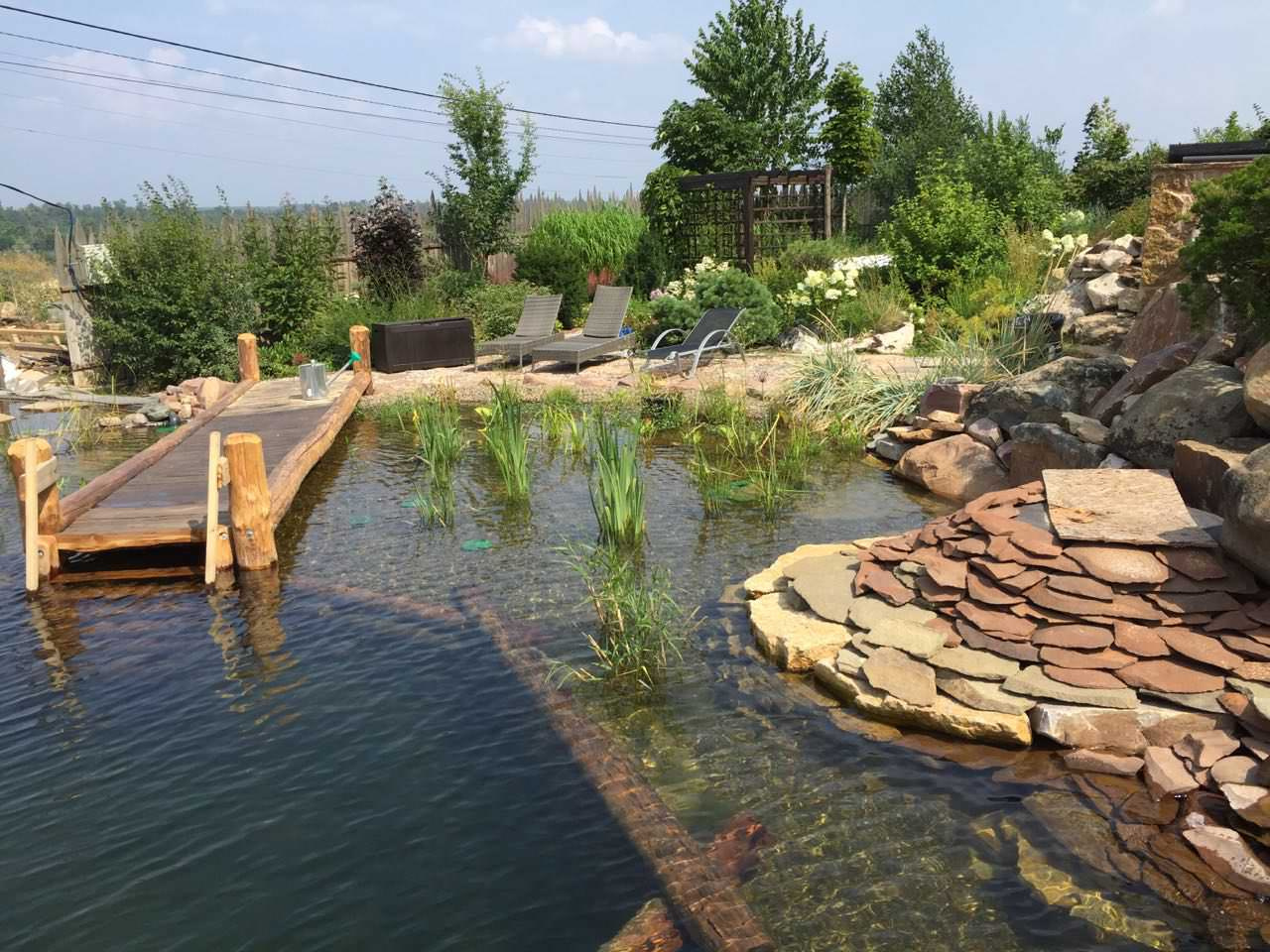 Плавательный водоём в п. Безводное (Нижегородская область)