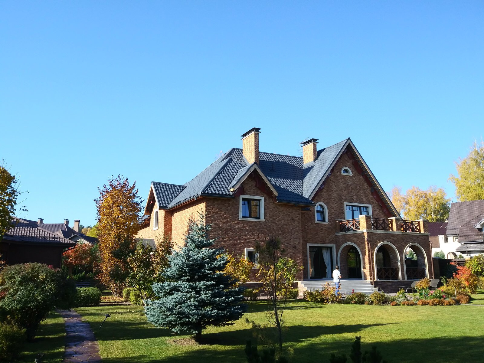 Реконструкция кровли (Новорижское шоссе)