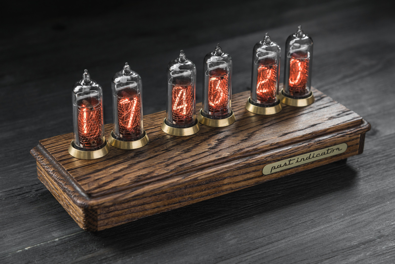 Ламповые часы Восток-2 ясень ( nixie clock )