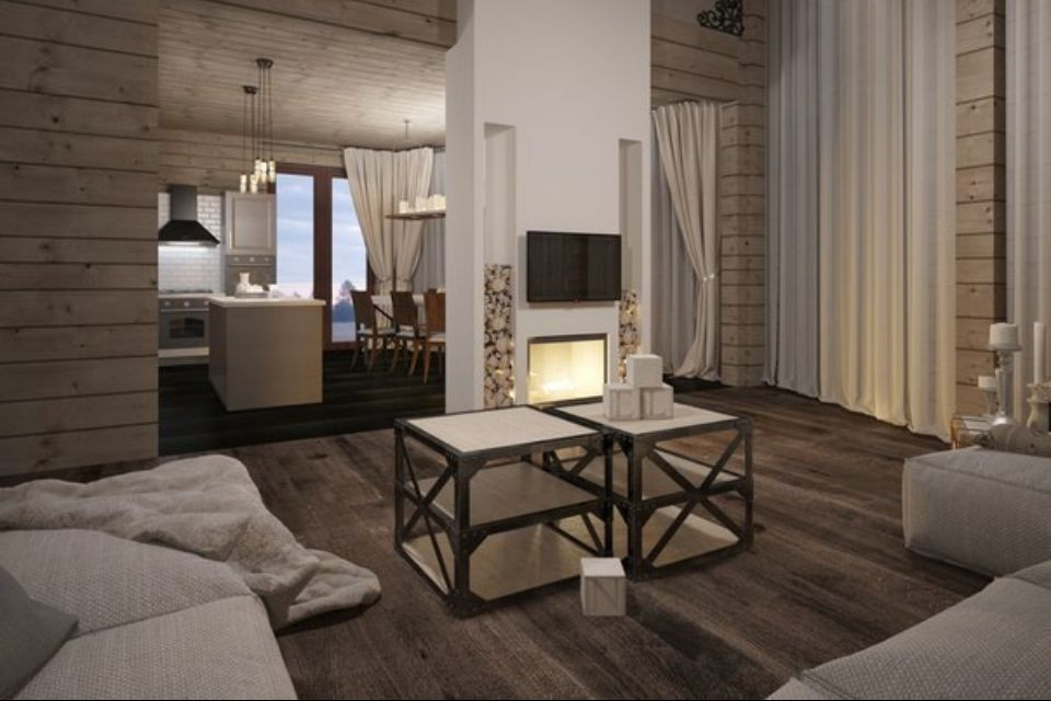 Дизайн интерьера 170 м2