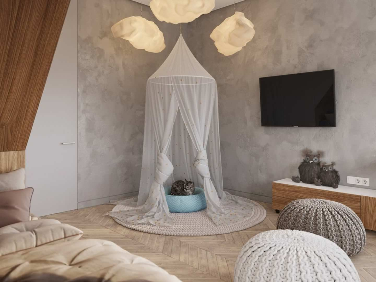 Дизайн интерьера 20 м2