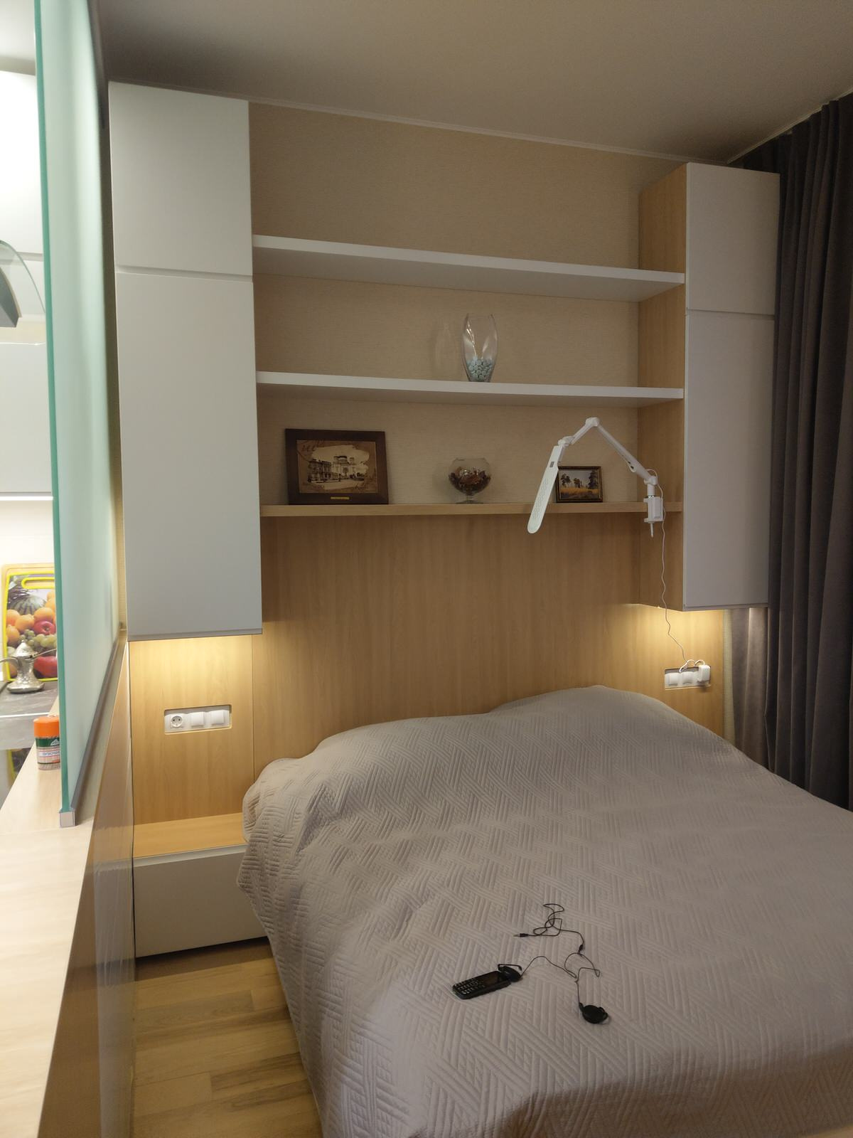 Avant et après. Projet de design pour le studio