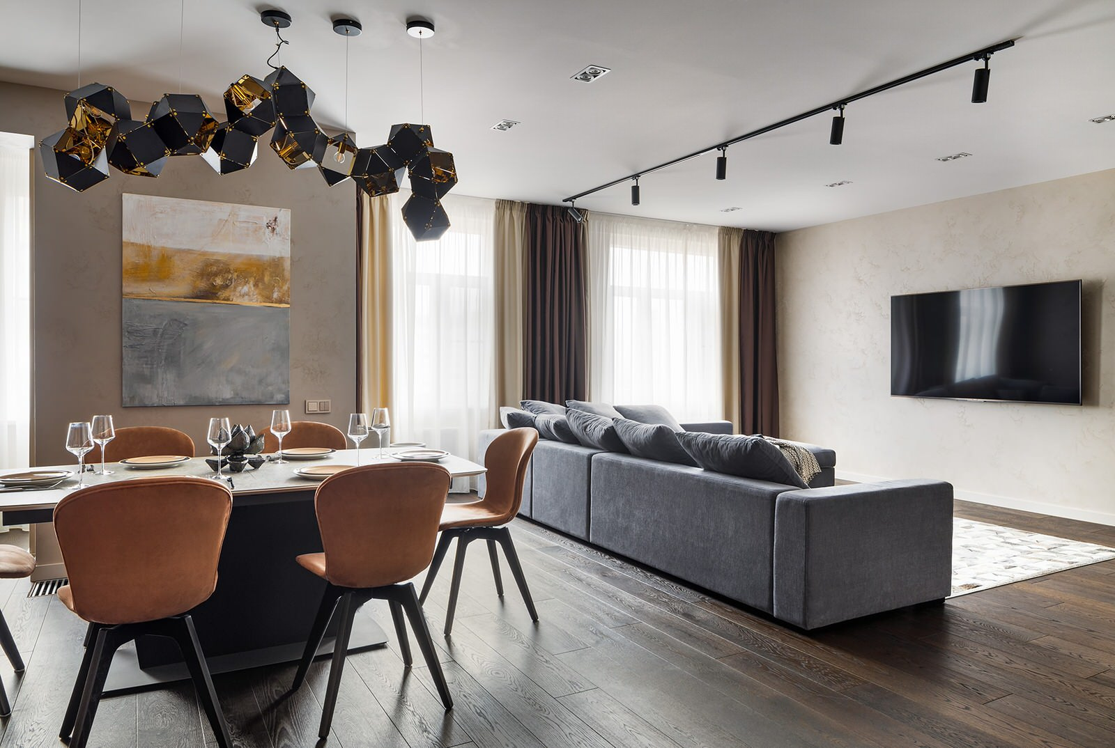 Квартира 155 кв.м. в ЖК Флагман