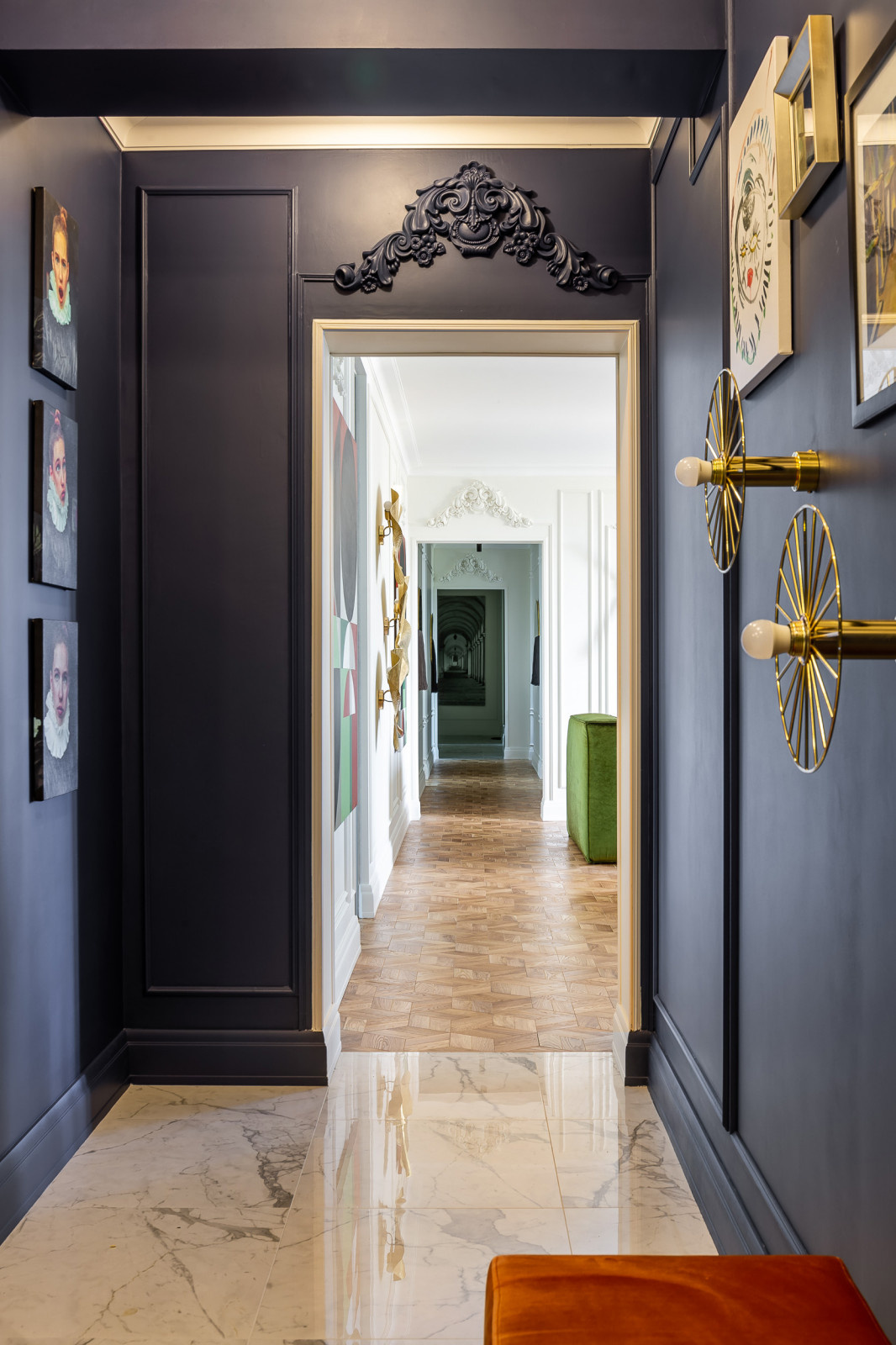 Яркая квартира для большой семьи