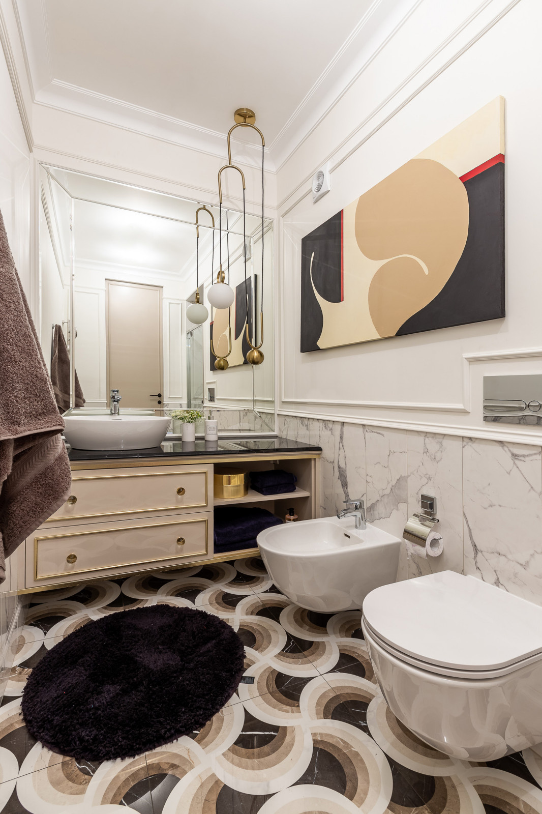 Яркая квартира для большой семьи