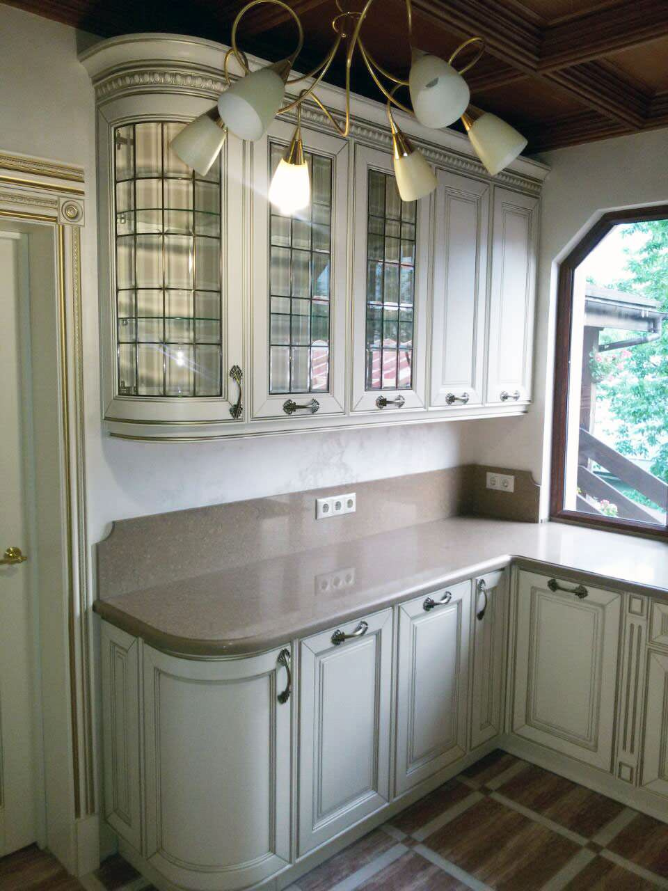 Обложка проекта: Кухня в классическом стиле Афина, фабрика Грета