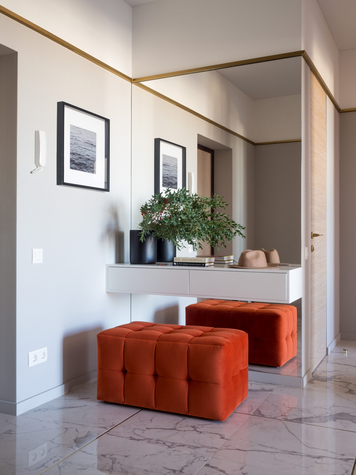 Houzz тур: Квартира с лососевой спальней в Нижнем Новгороде