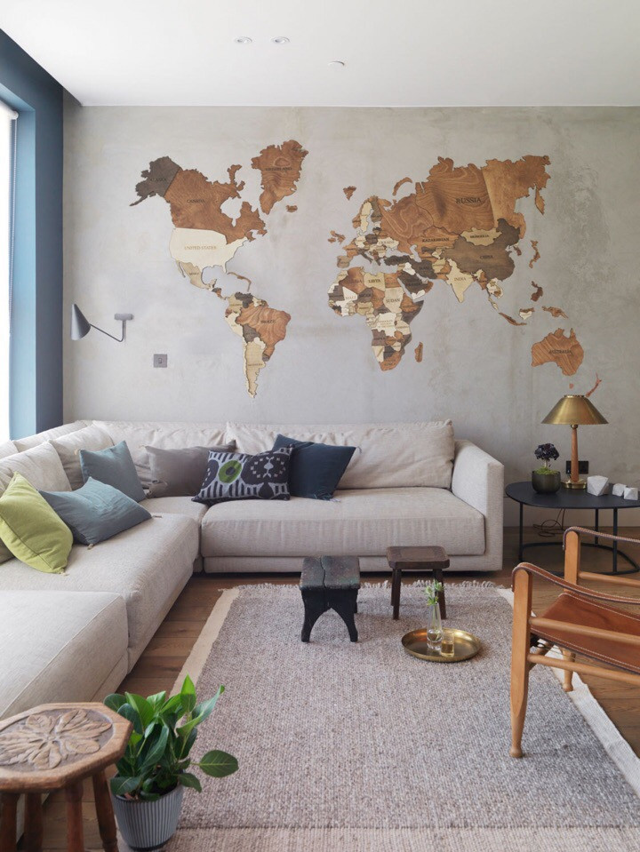 Многоуровневые карты мира