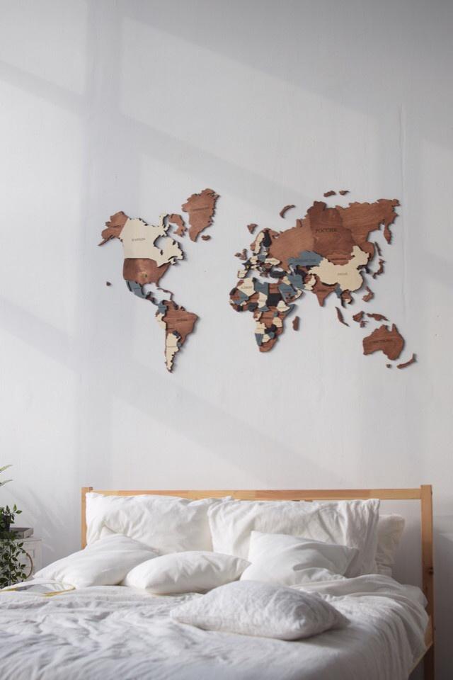 Многоуровневые карты мира