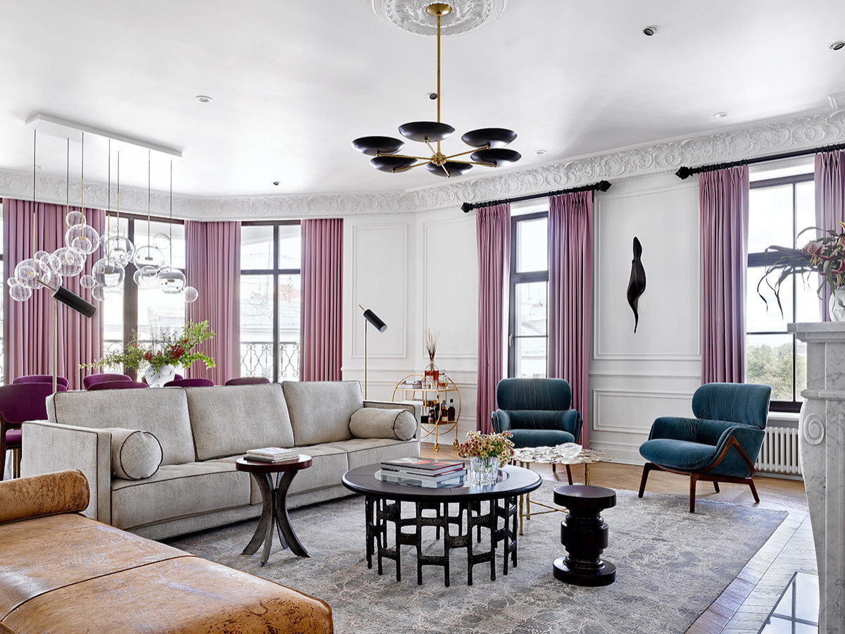 Фотосъемка интерьера апартаментов в центре Москвы для AD