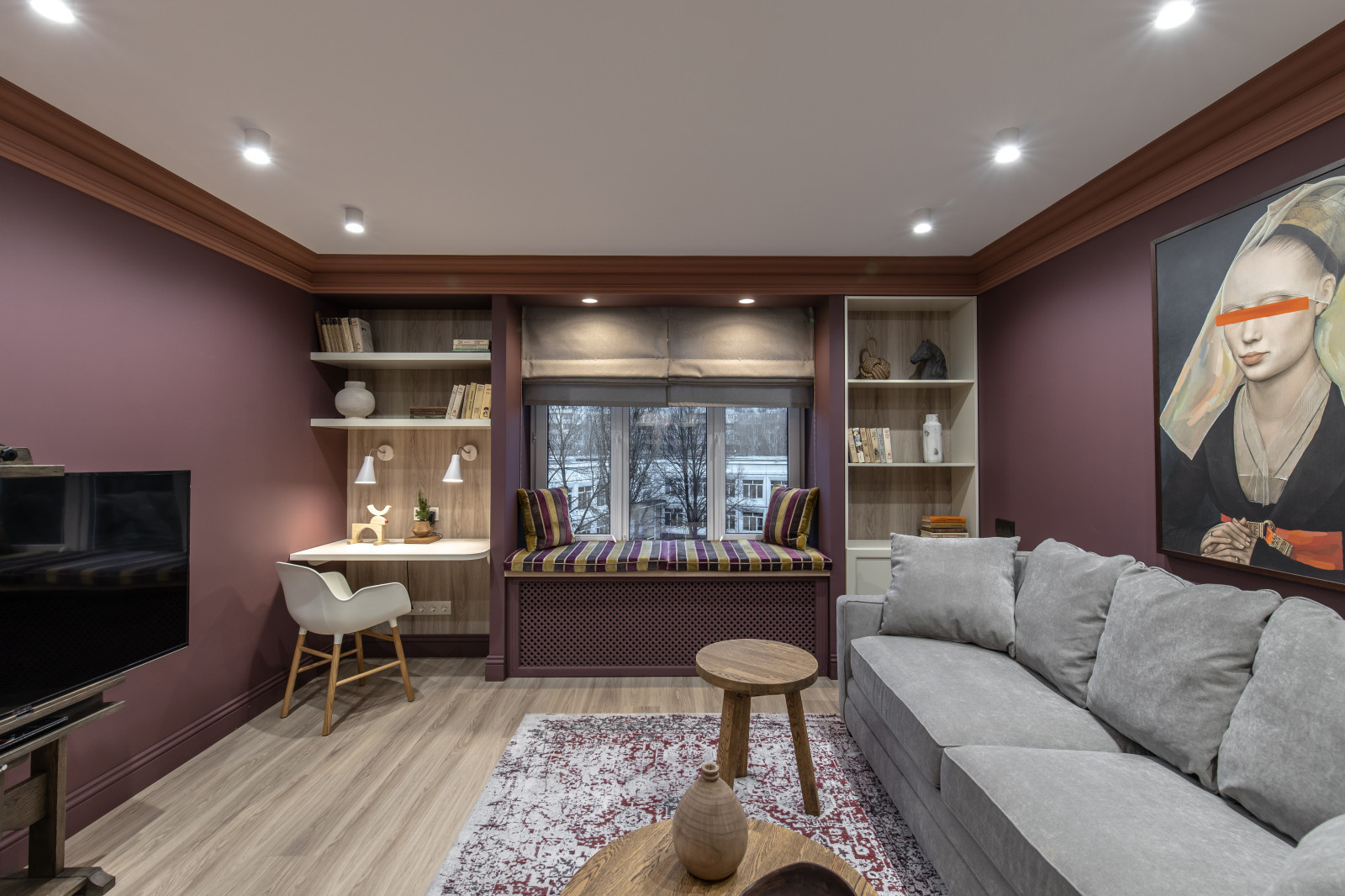 Цена проекта с фото: Гостиная для телепроекта за 1 191 915 ₽