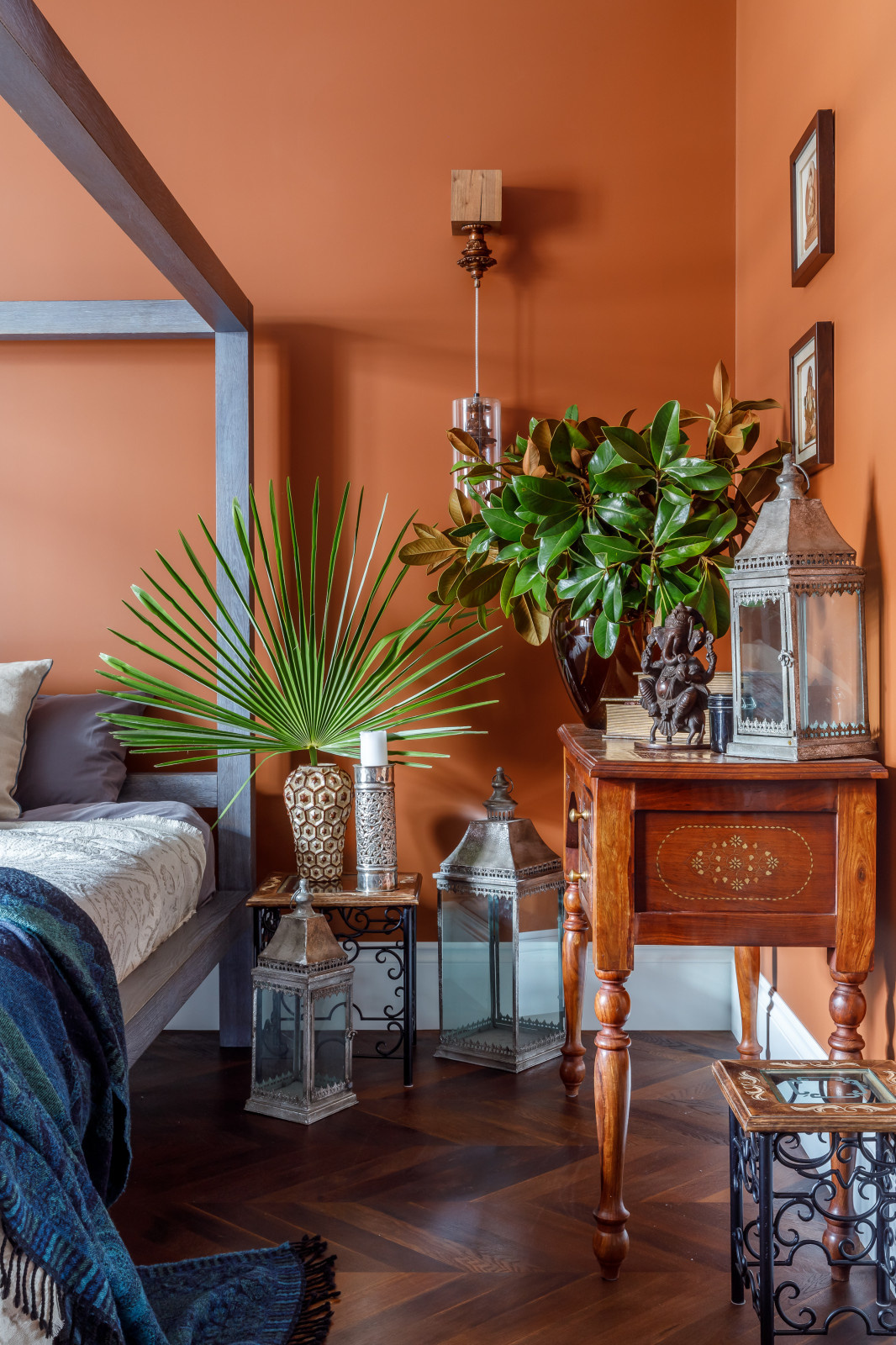 Houzz тур: Атмосферная классика с букетами и Ганешей в Краснодаре