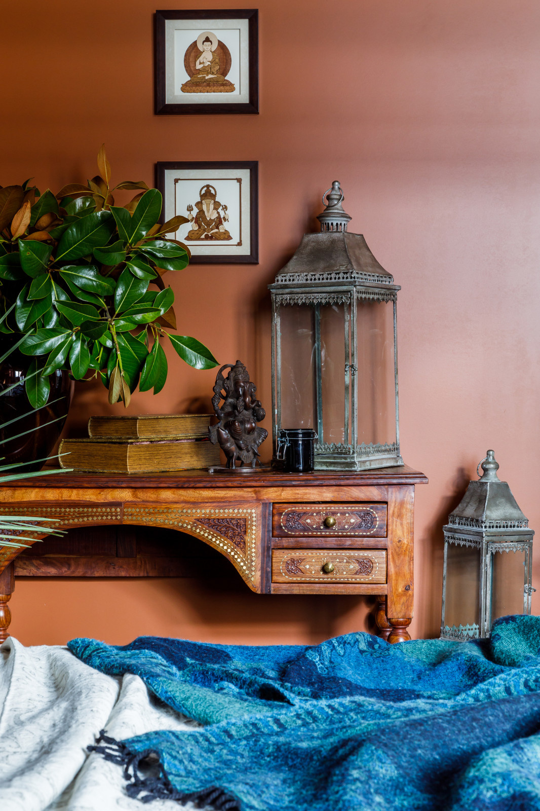 Houzz тур: Атмосферная классика с букетами и Ганешей в Краснодаре