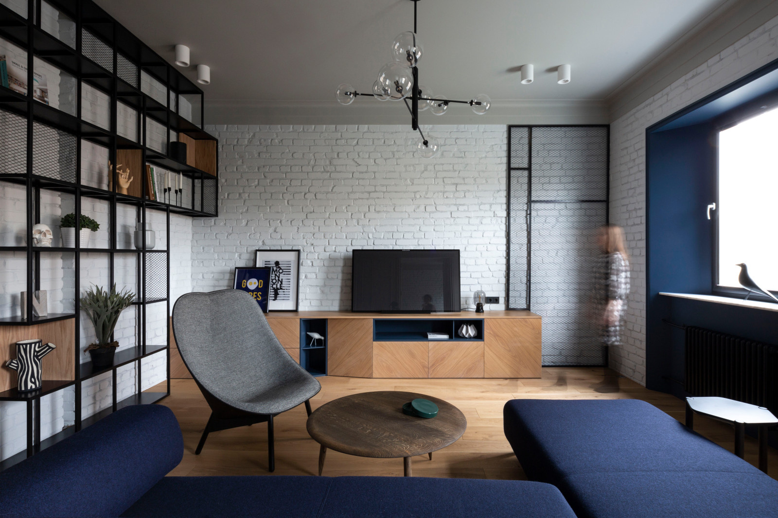 Микс стилей в сталинке