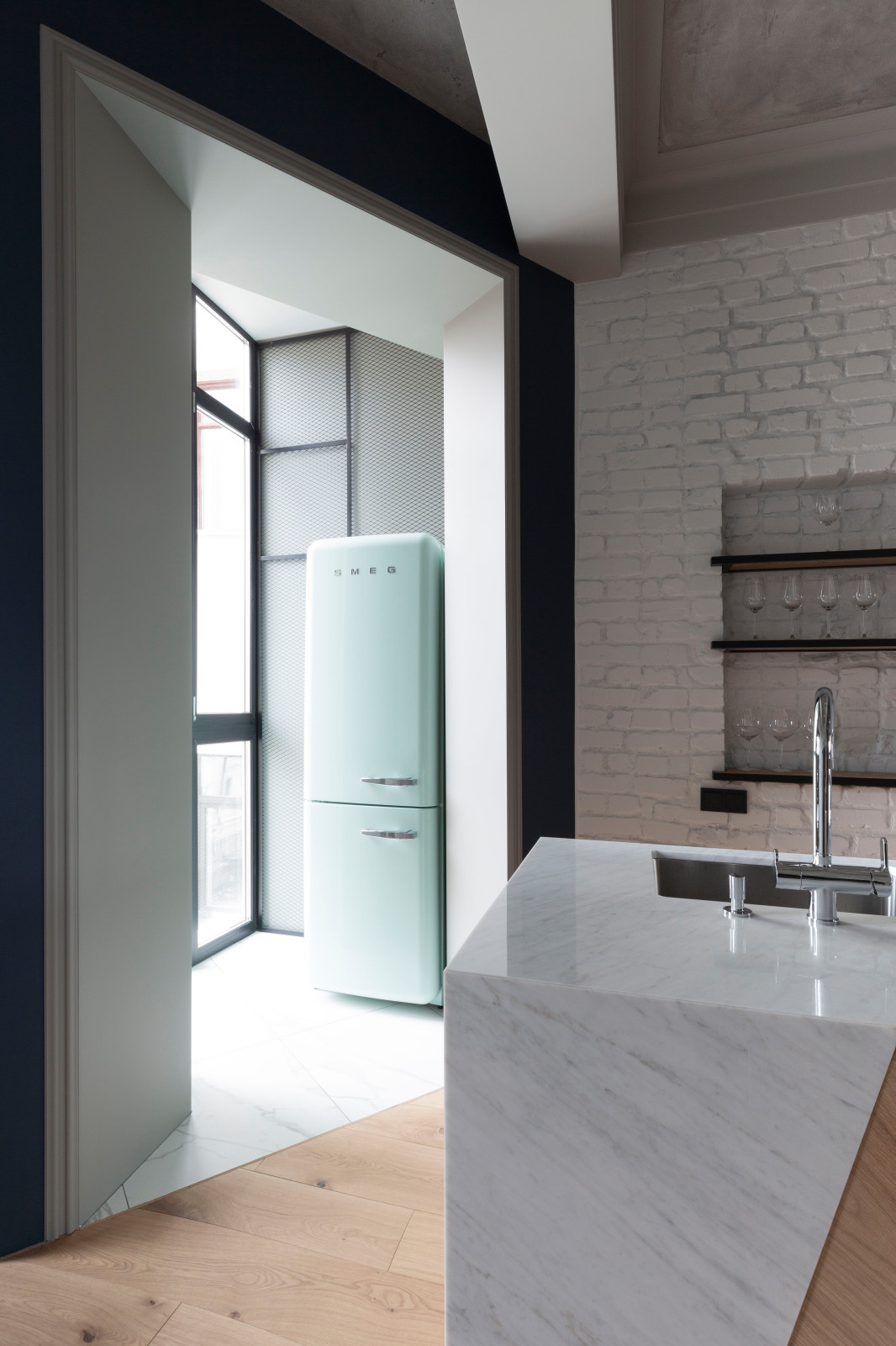 Микс стилей в сталинке