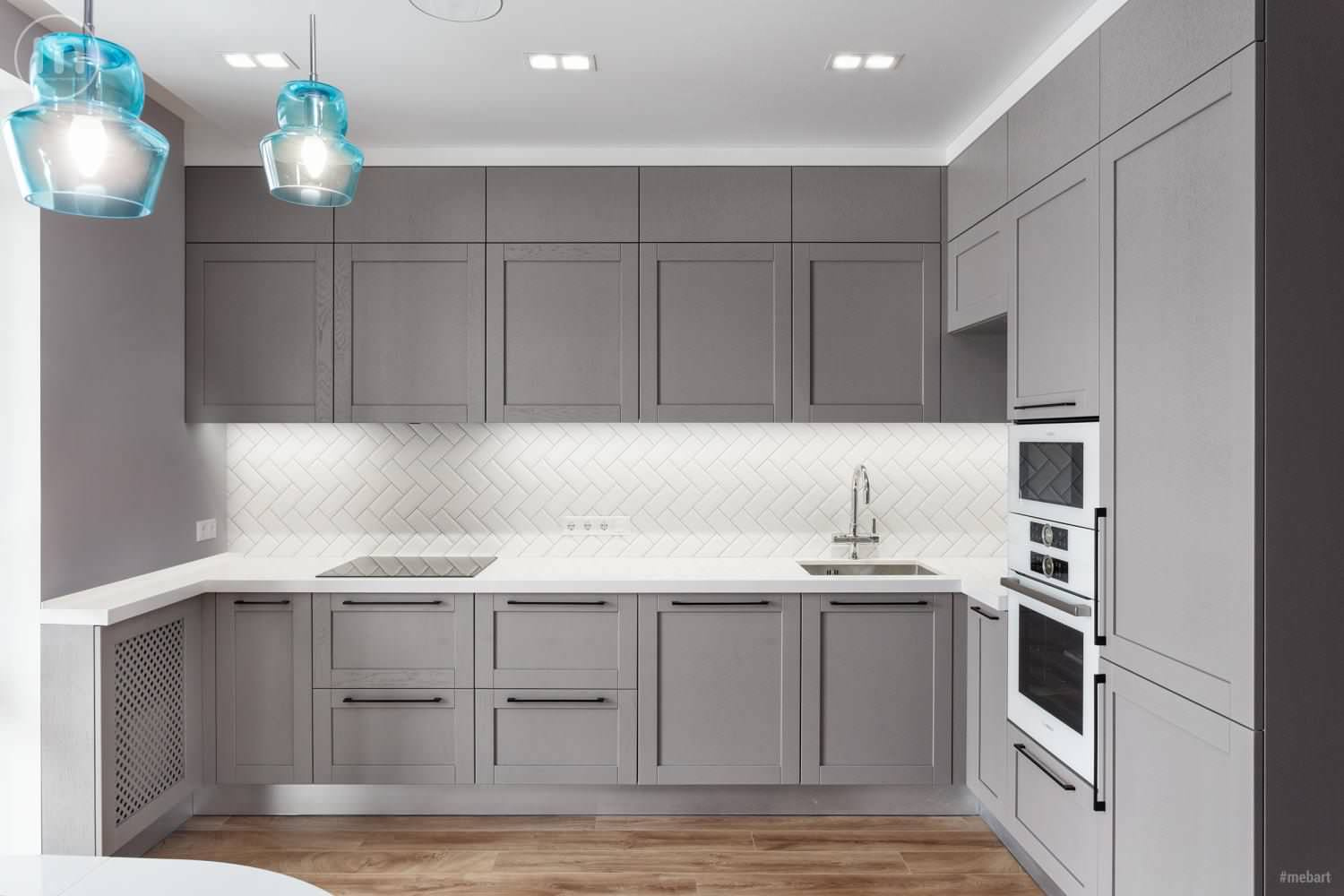 Серая кухня