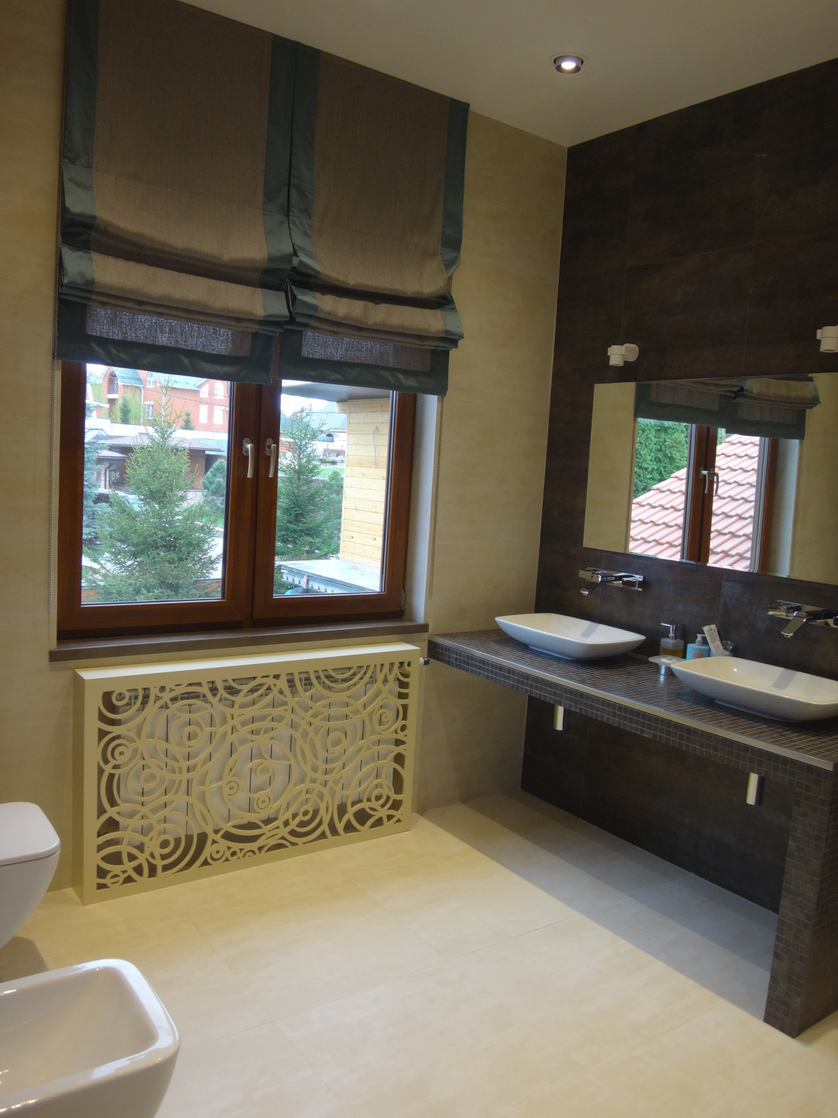 Частный дом из клееного бруса 500 кв.м.  д.Мостовское.