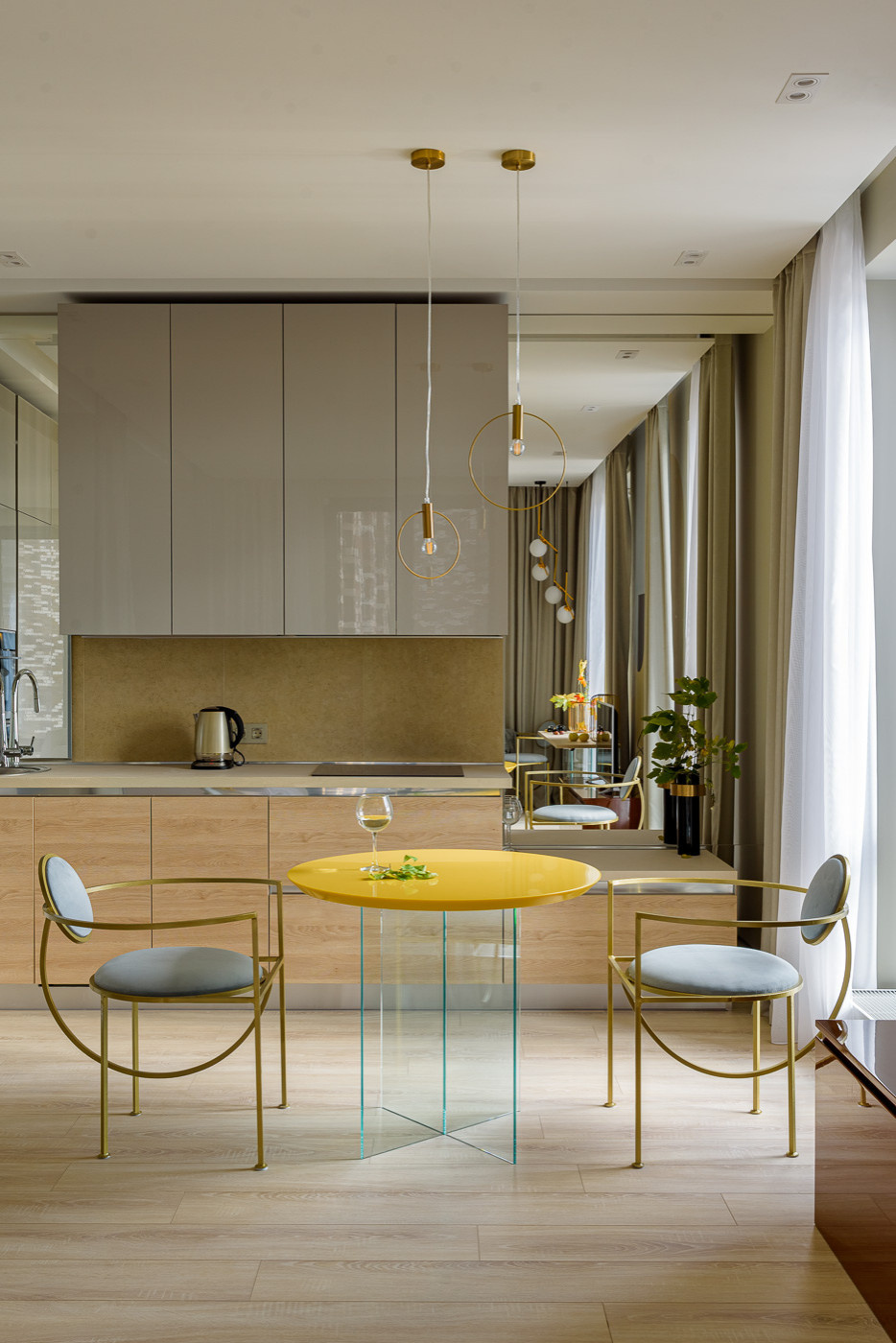 Houzz тур: Квартира в аренду — в оттенках городской панорамы