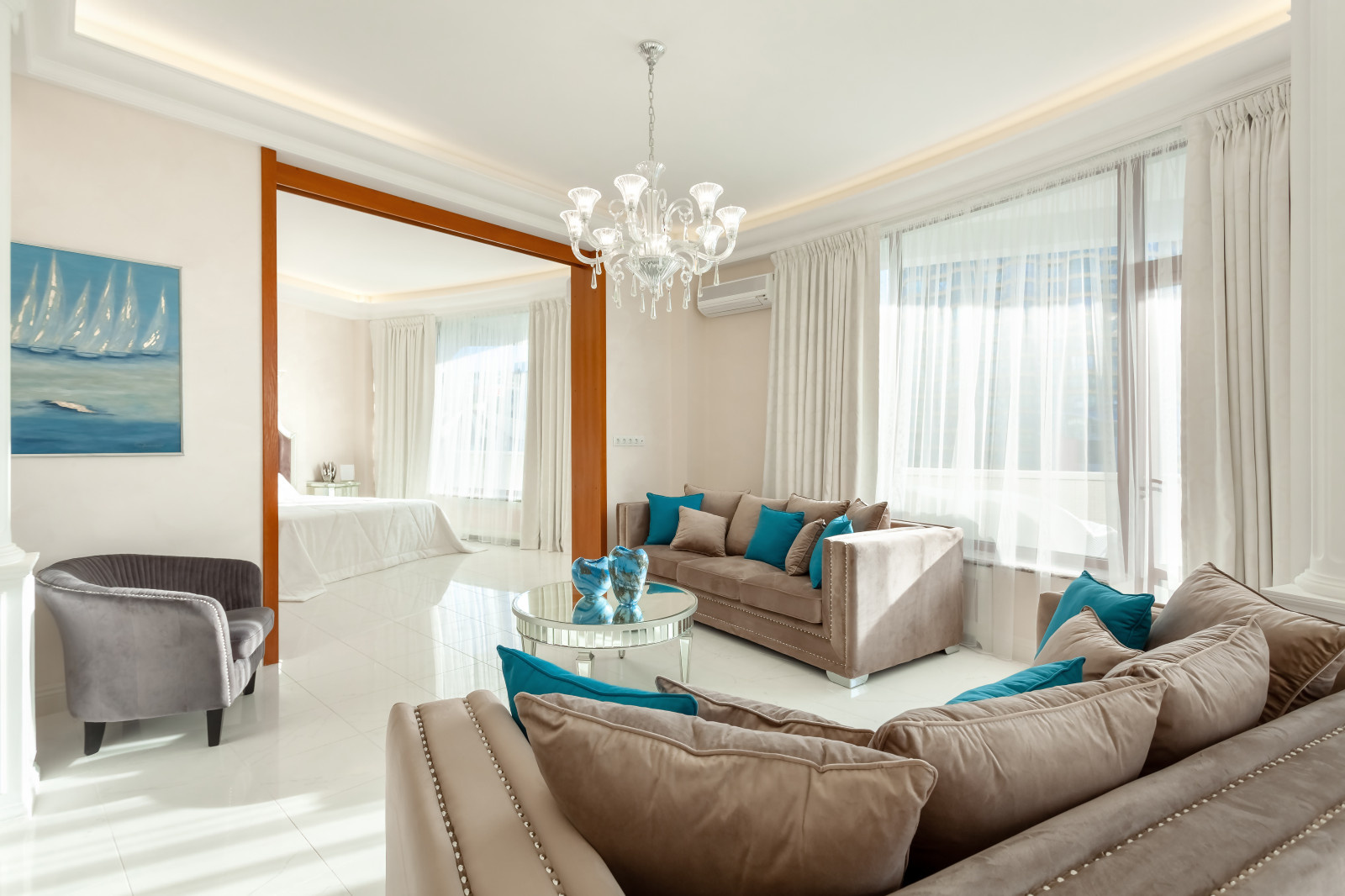 Просторная студия Волна-Фрегат Сочи