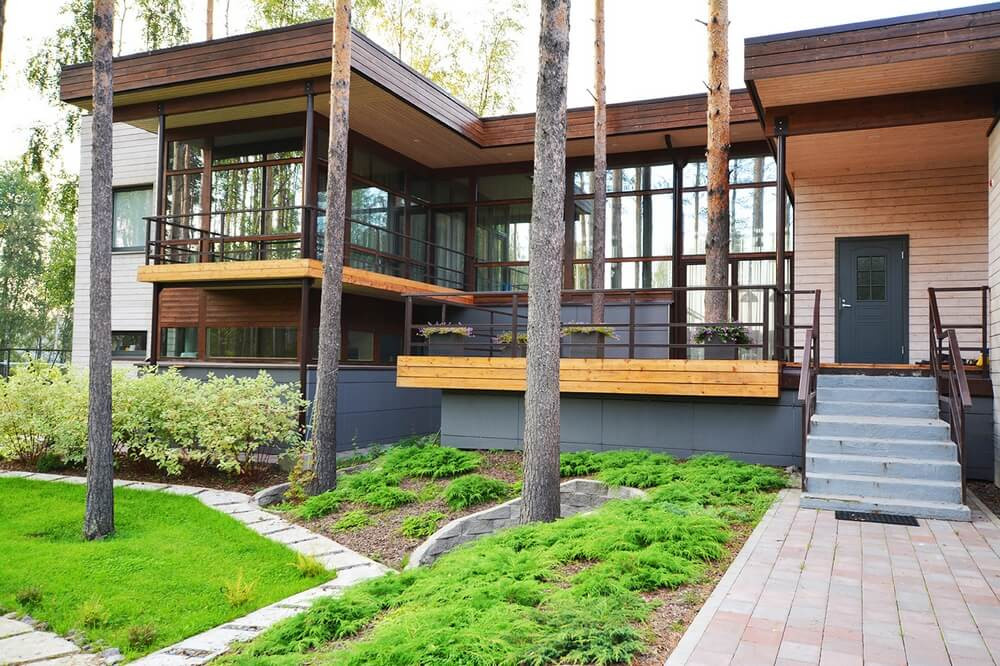 Фахверковый дом на Лемболовском озере