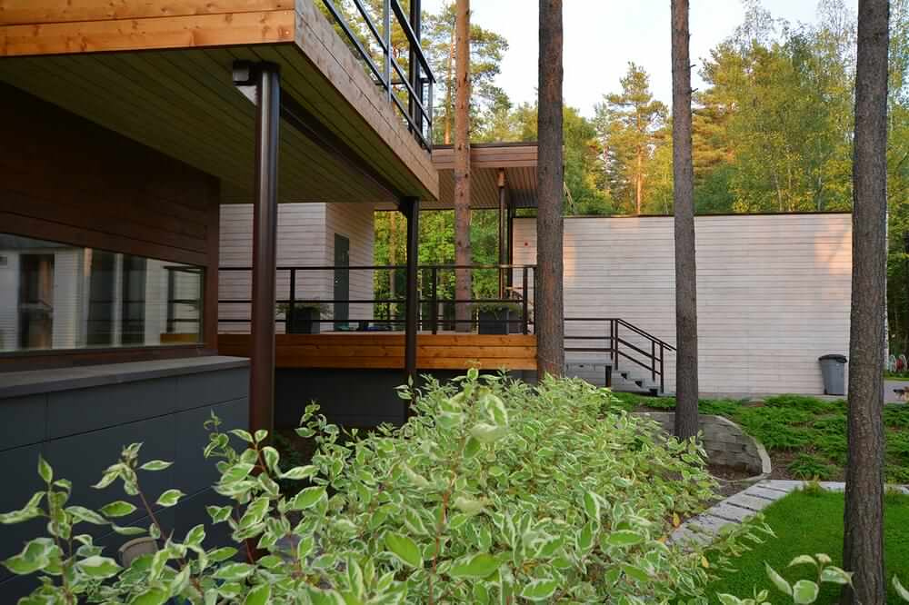 Фахверковый дом на Лемболовском озере