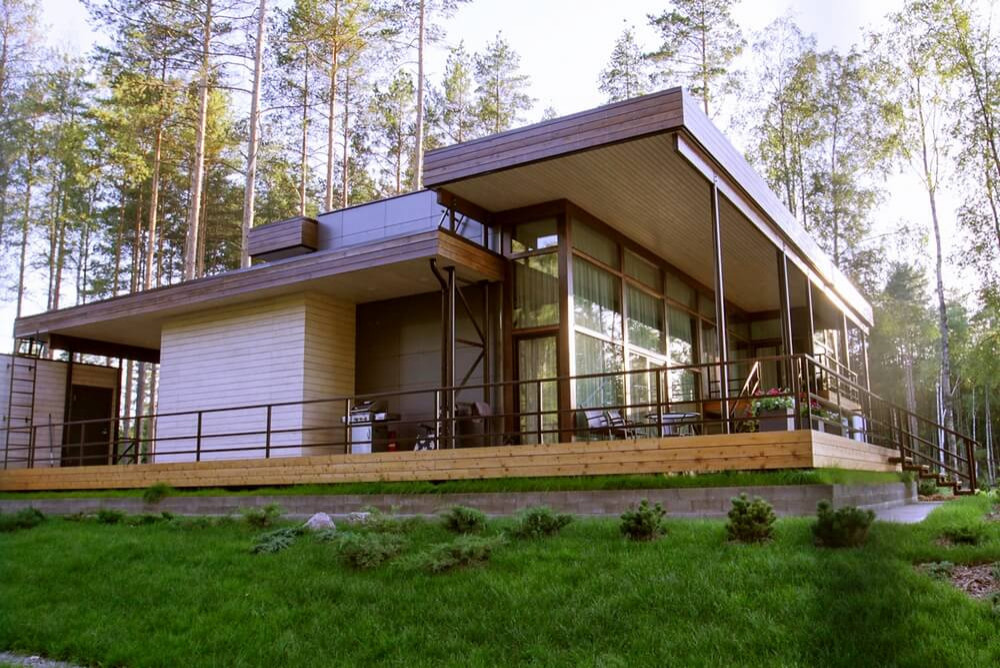 Фахверковый дом на Лемболовском озере