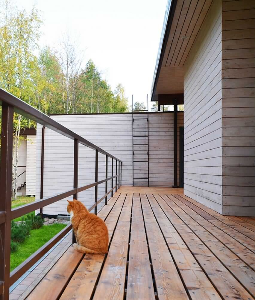 Фахверковый дом на Лемболовском озере