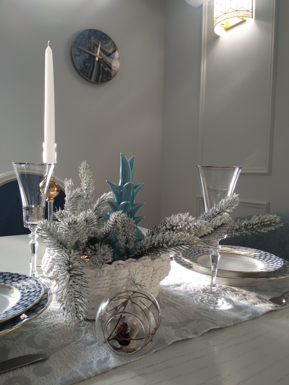 Детали сервировки новогоднего стола