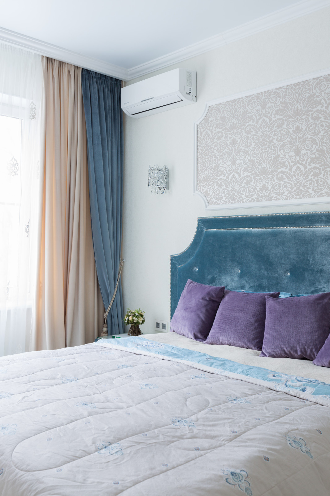 Бирюзовая спальня