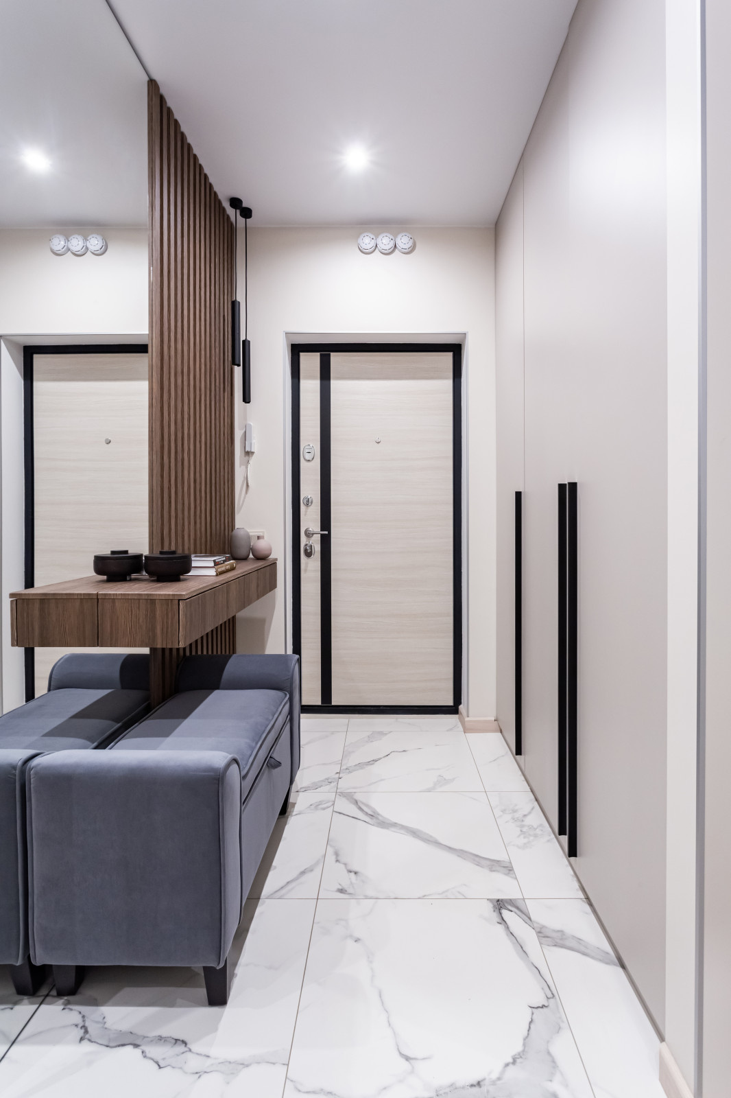 Квартира в теплых тонах