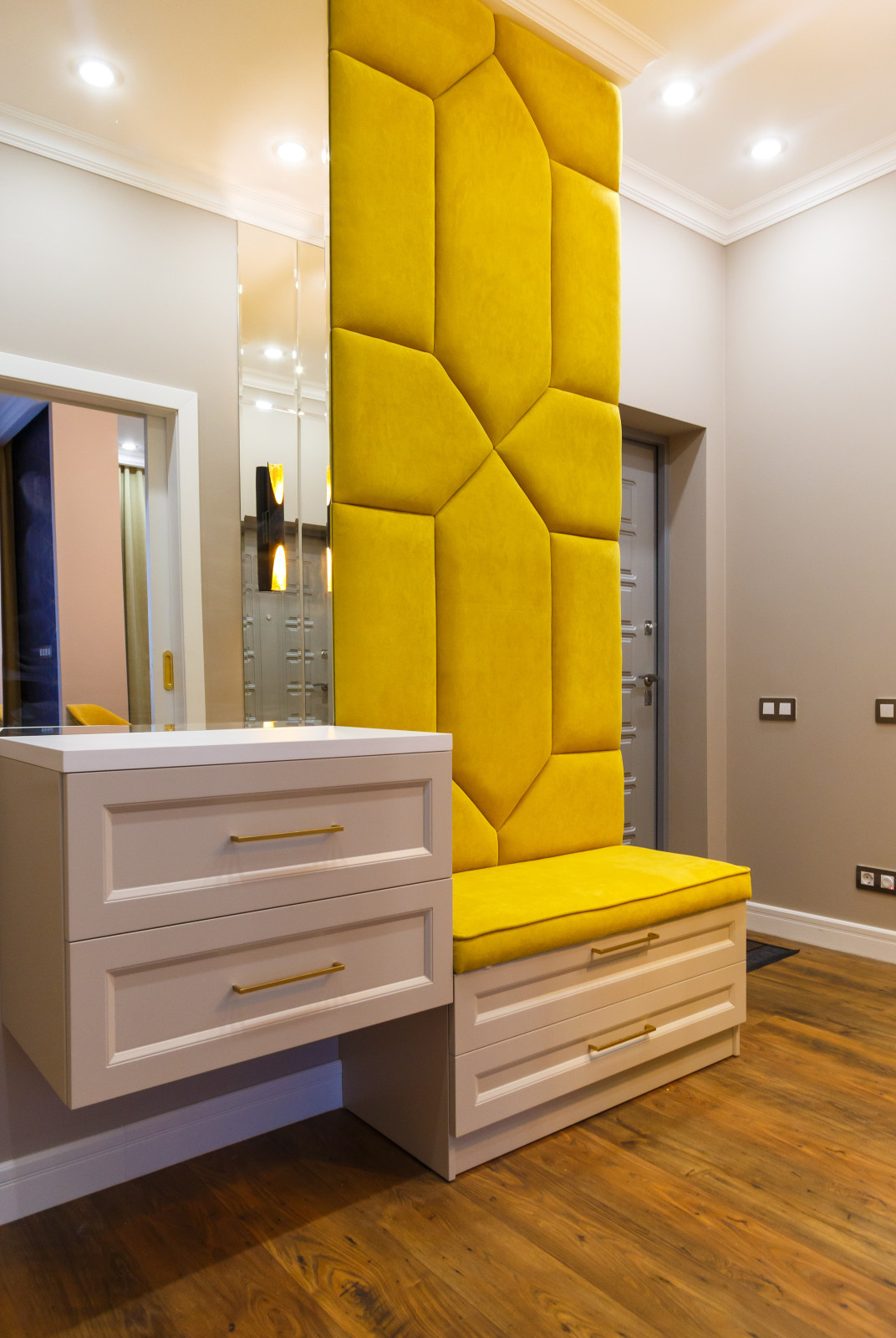 Реализованный проект для семьи из трех человек в ЖК Перспектива, г.Казань