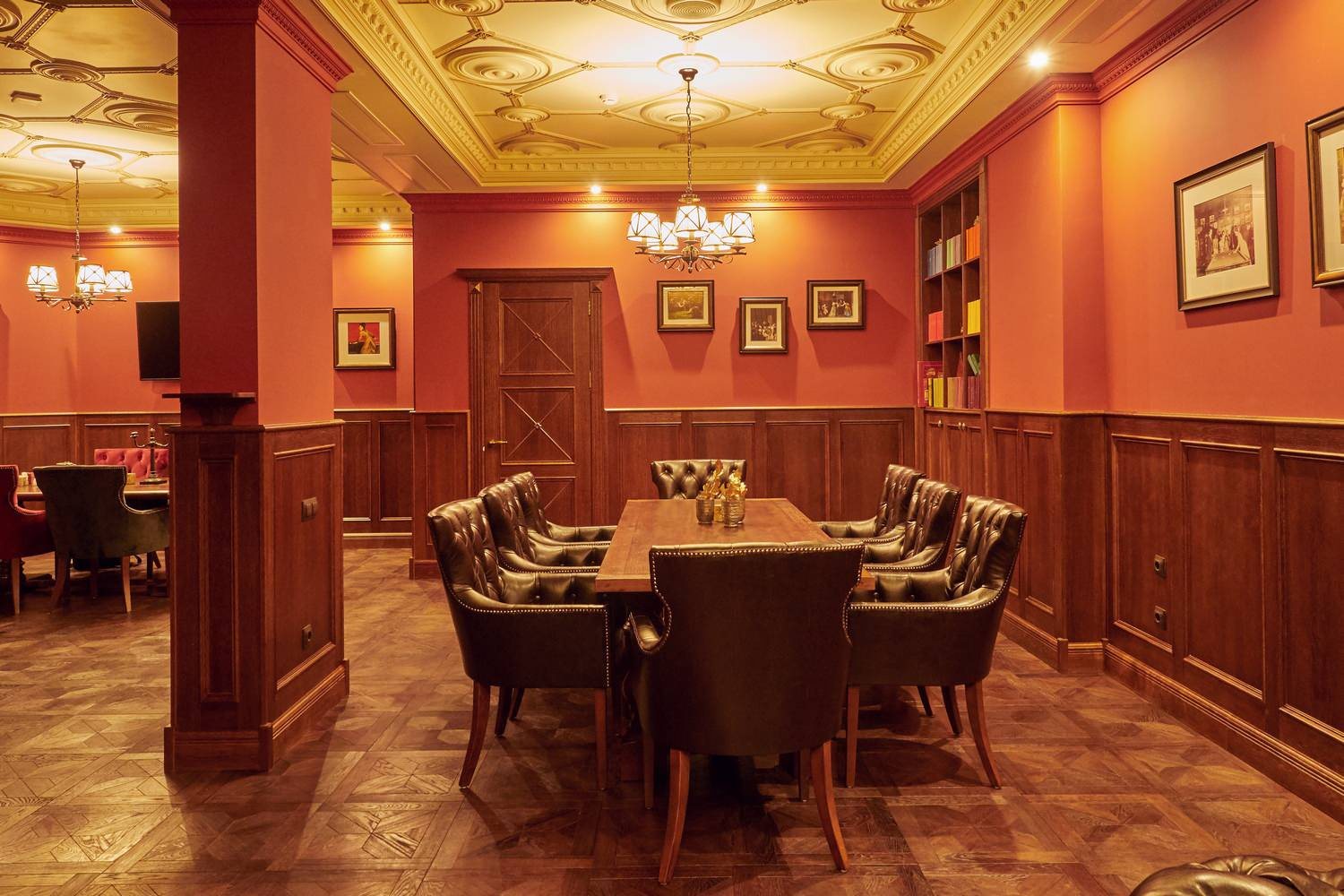 Обложка проекта: Бильярдная в английском стиле