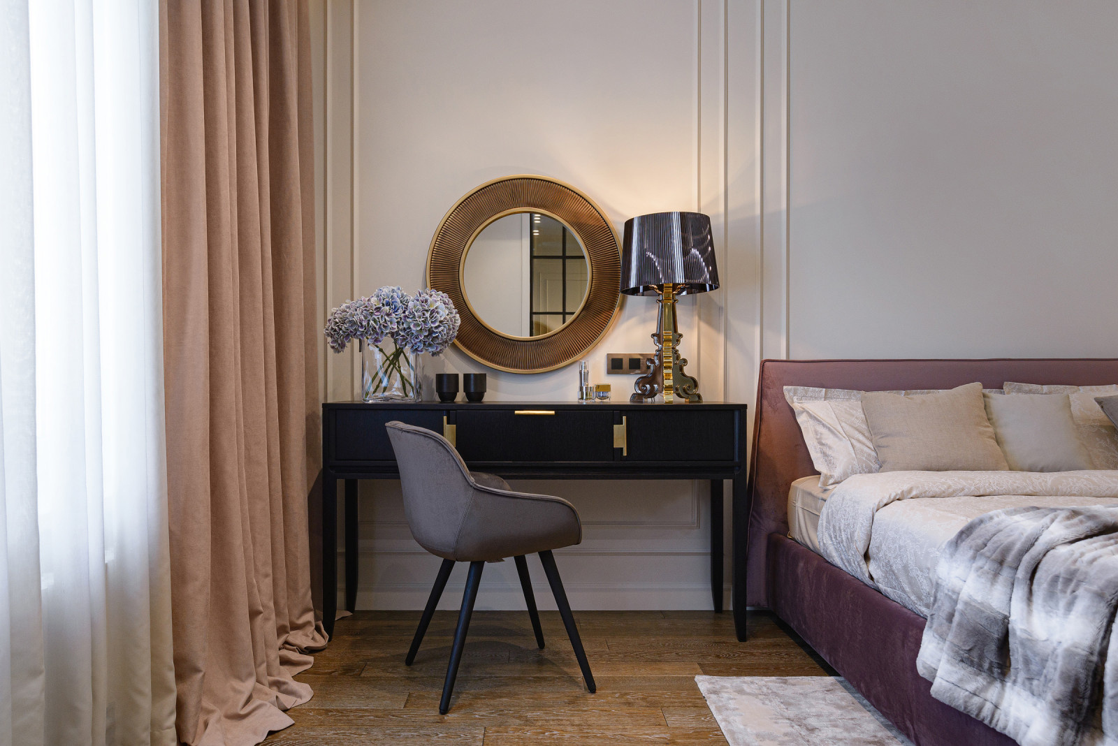 Элегантная двухкомнатная квартира 80м.кв