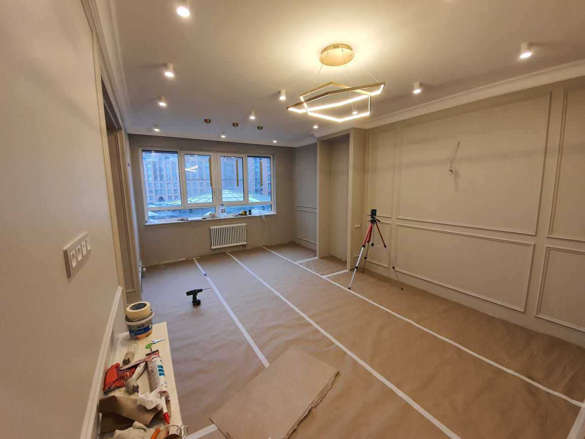 Обложка проекта: Ремонт 3-х комнатной квартиры S - 120 м2