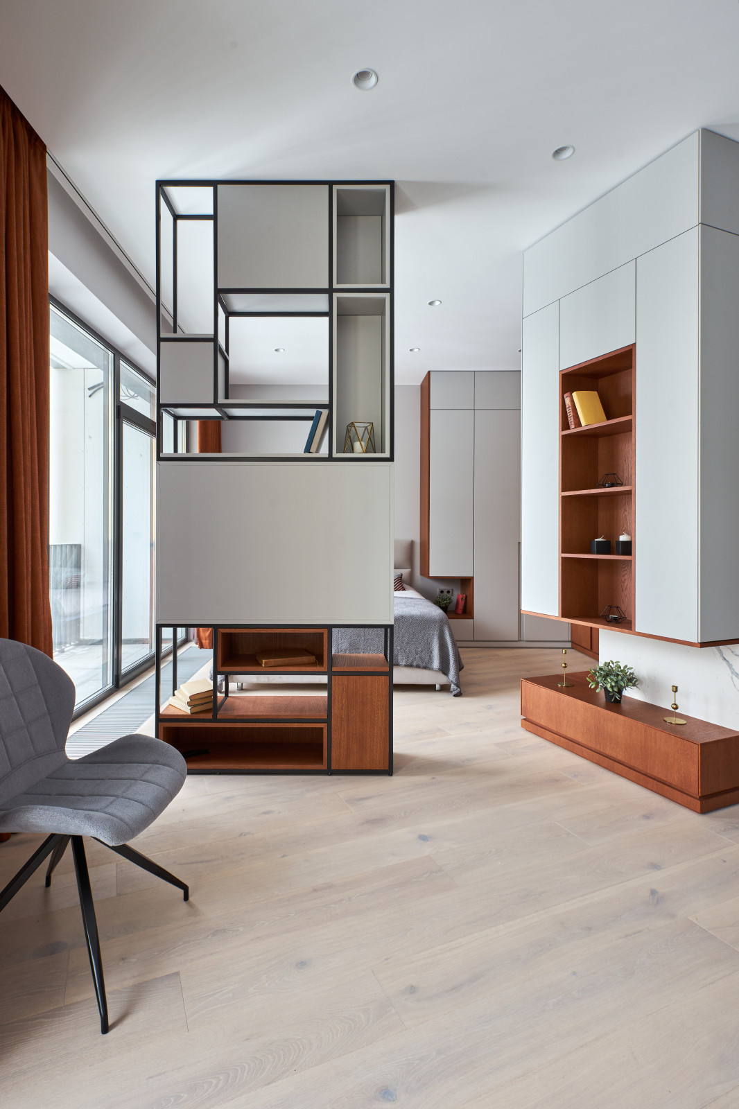 Houzz  тур: Квартира в Минске для современного пожилого человека