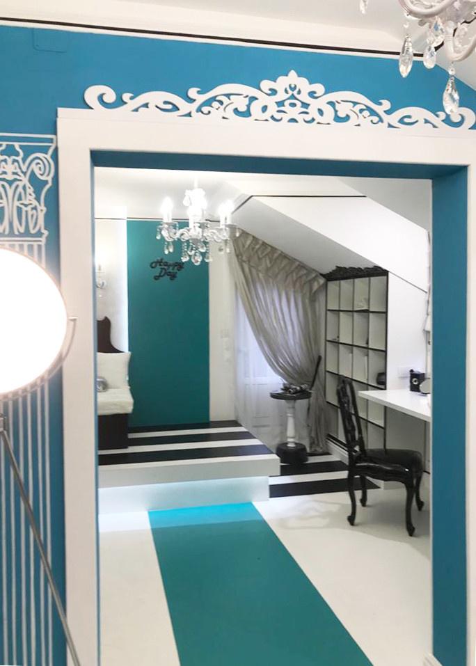 Комната для девушки для ТВ программы "Фазенда"