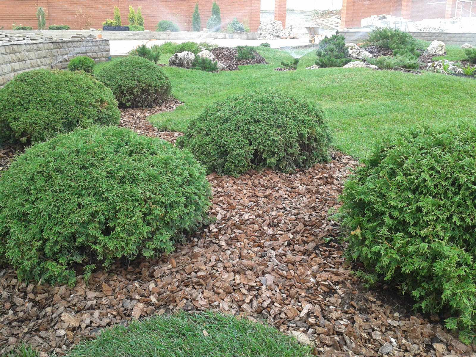 Ландшафтный дизайн участка в д. Зеленый камень (Ижевск)