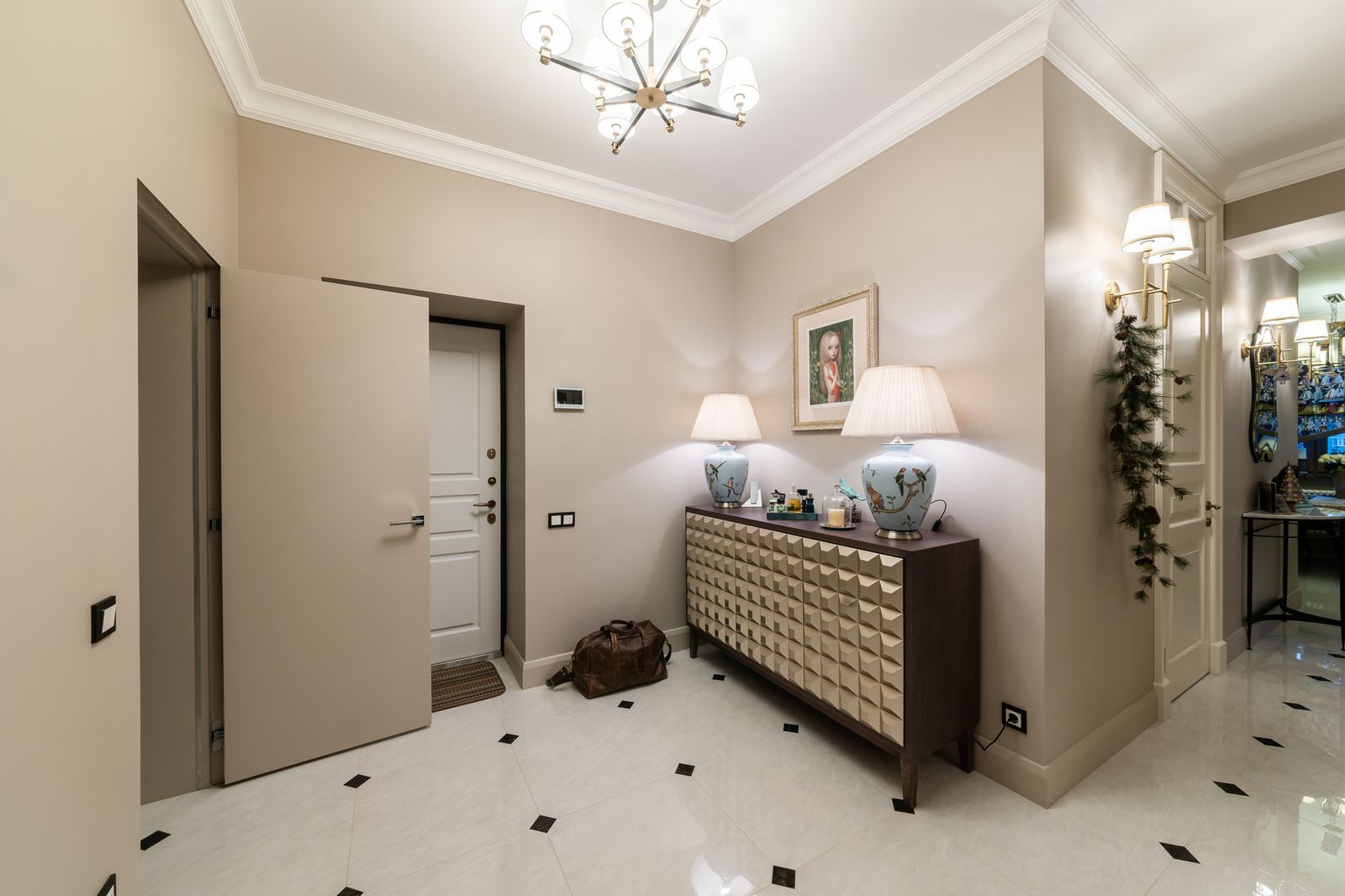 Элитный интерьер квартиры на Смоленке