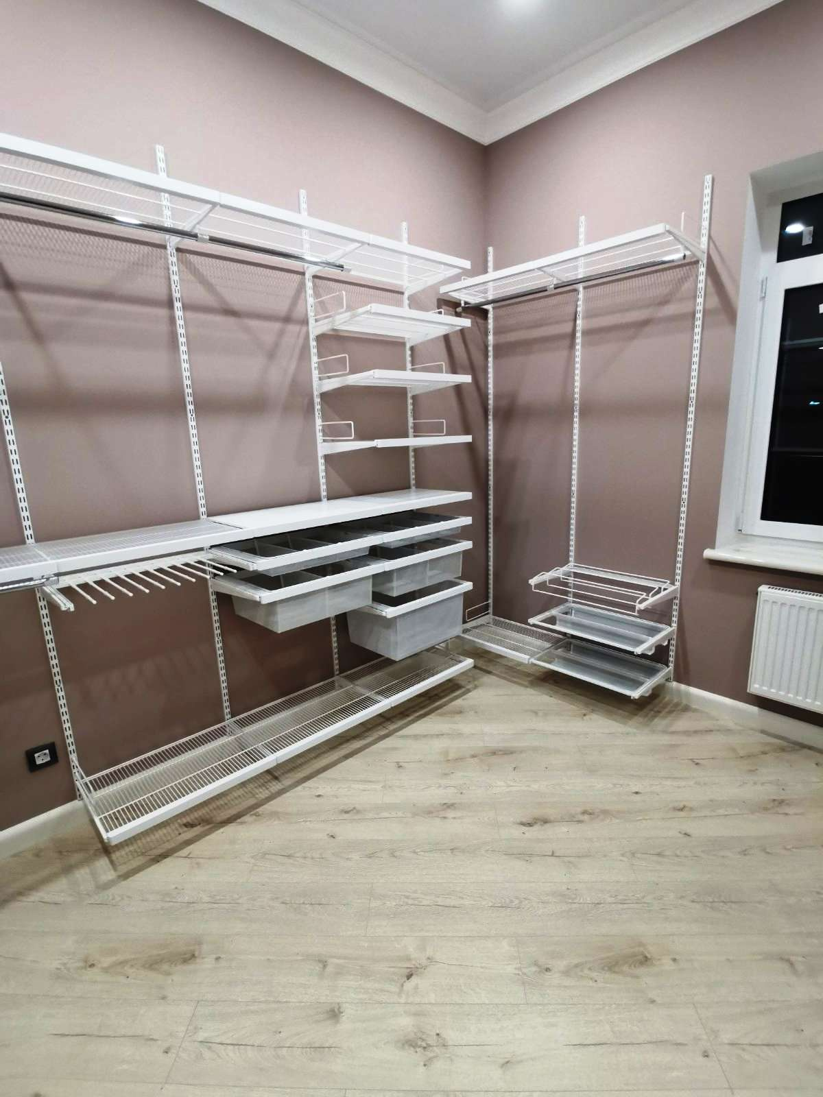 Гардеробная в частном доме