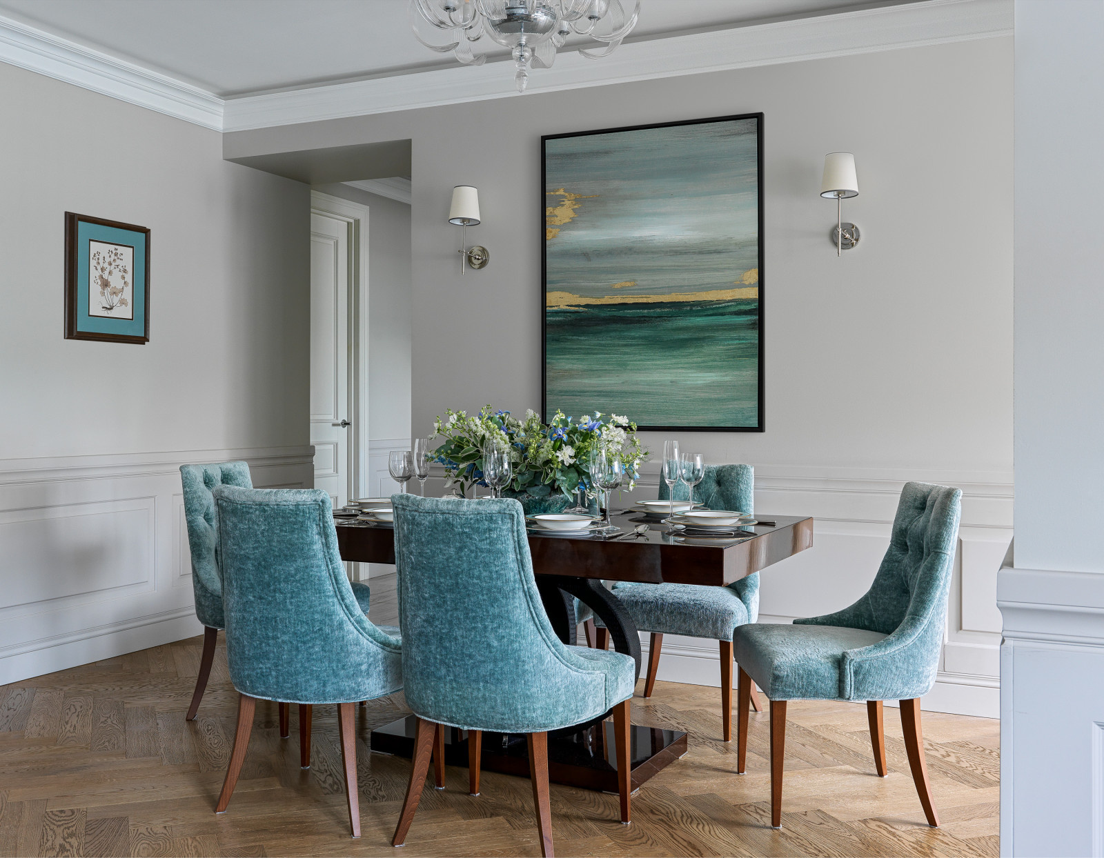 Долгоруковская ул. - Фото. 130 кв.м. Реализованный проект.