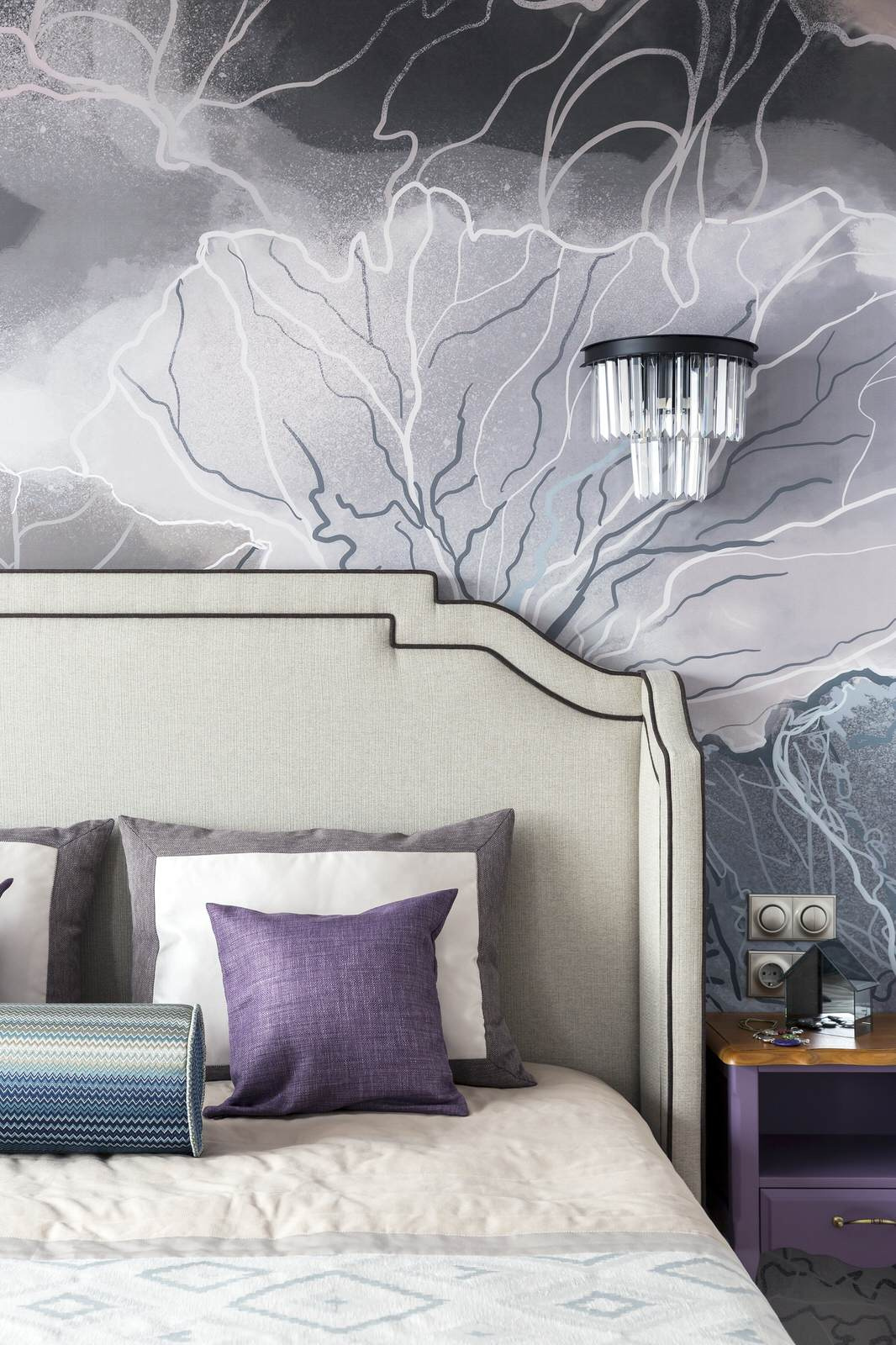 Квартира "Синий агат и яркая охра"