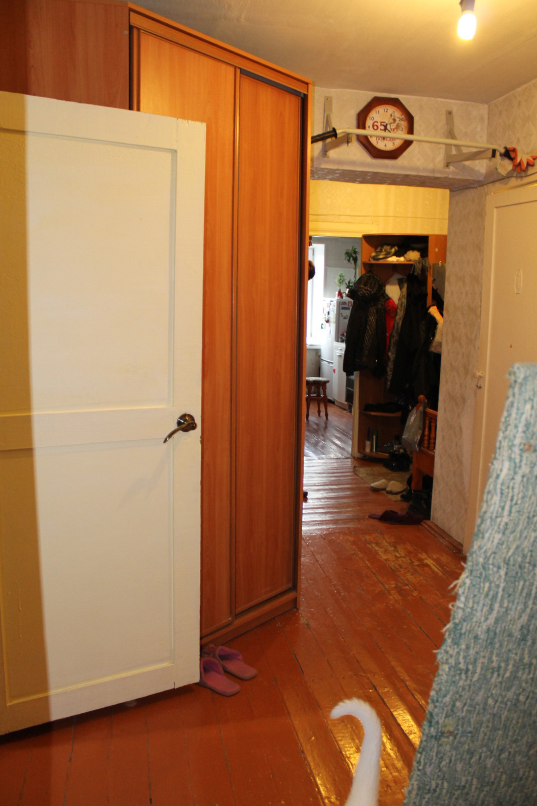 коридор "до и после"