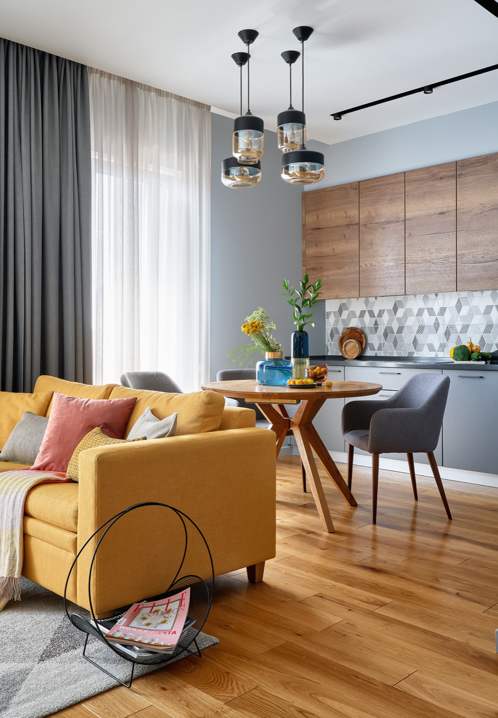 Обложка проекта: Трехкомнатная квартира в ЖК Отрада