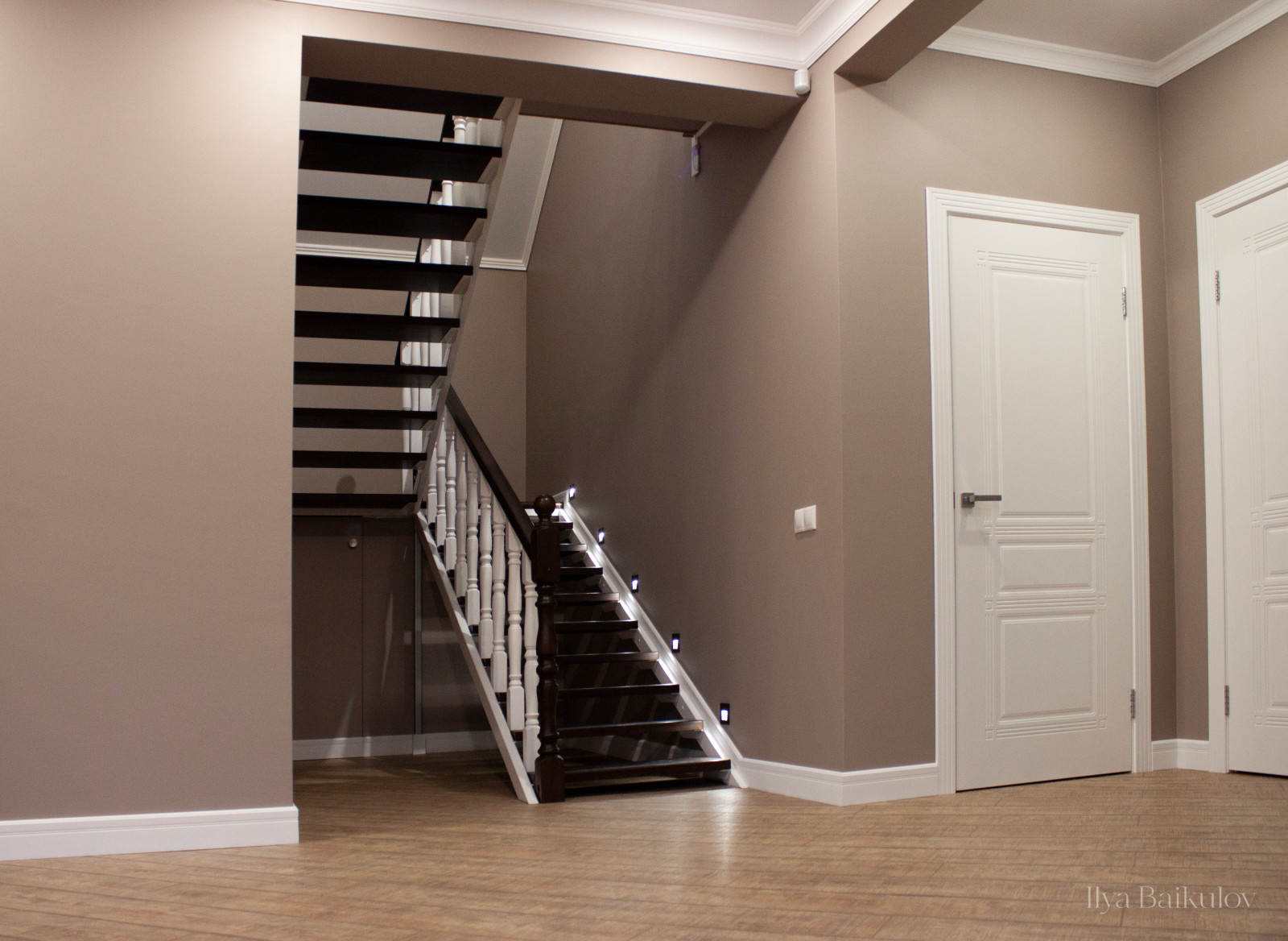Лестничная клетка в частном доме