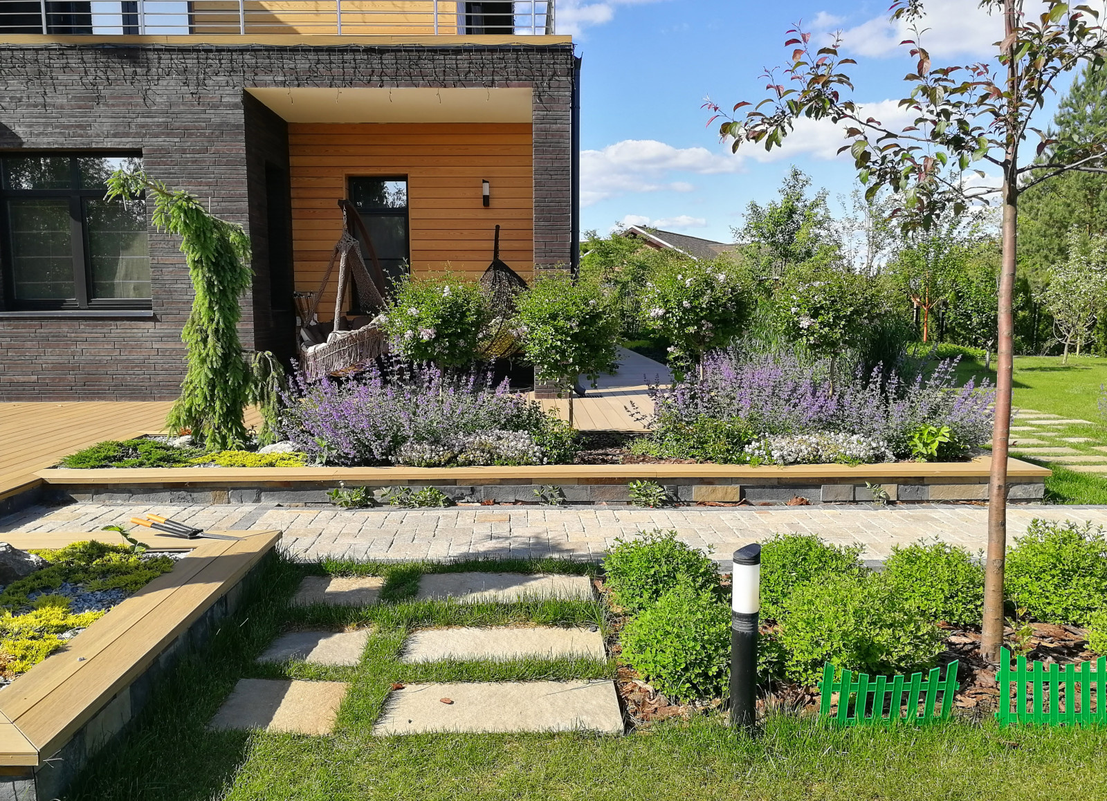 Благоустройство участка 20 соток в КП Пестово