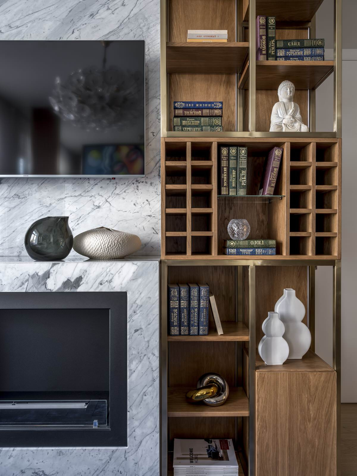 Houzz тур: 47 кв.м. на базе отделки от застройщика