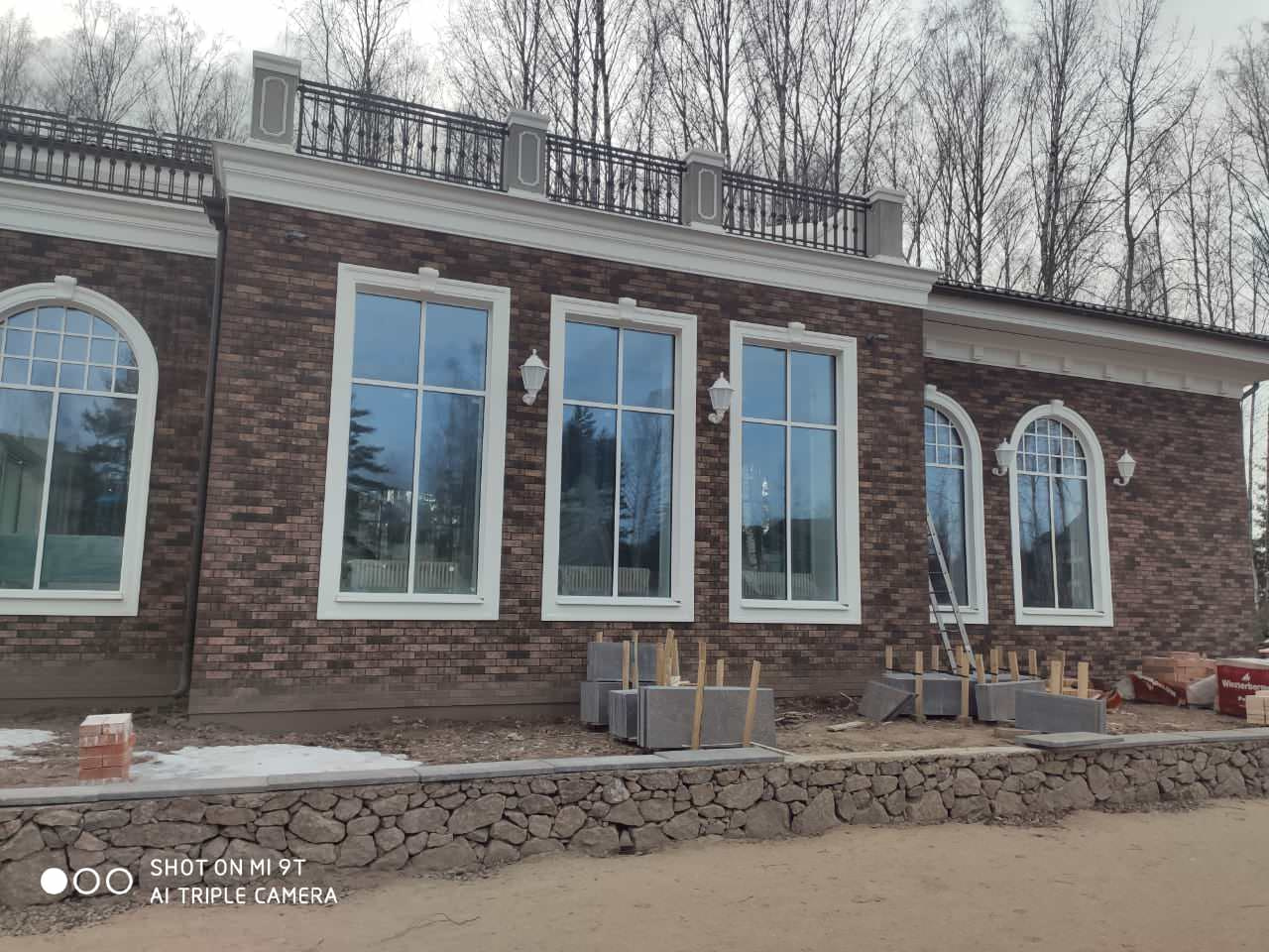 Дом в классическом стиле. Клинкерная плитка.