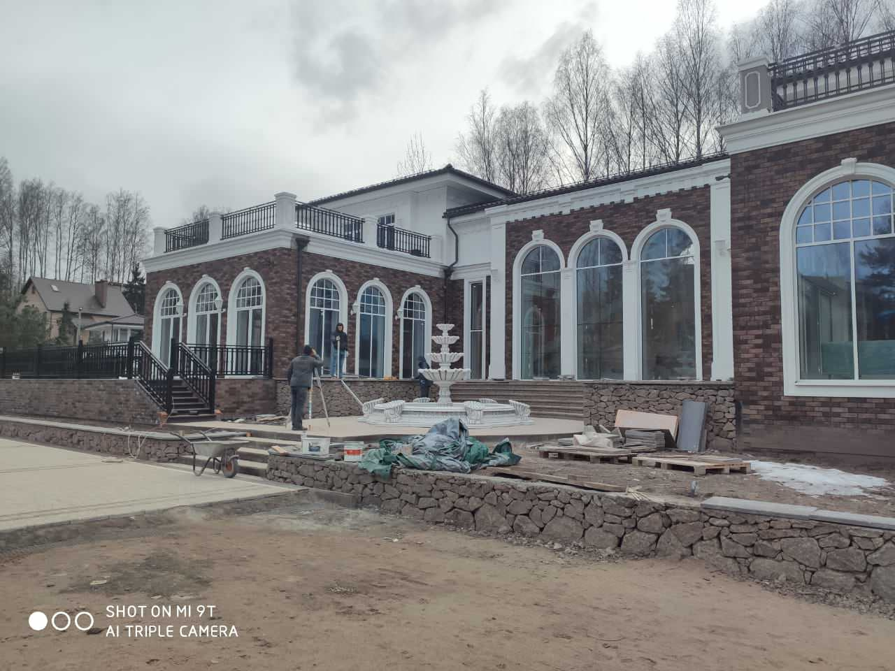Дом в классическом стиле. Клинкерная плитка.