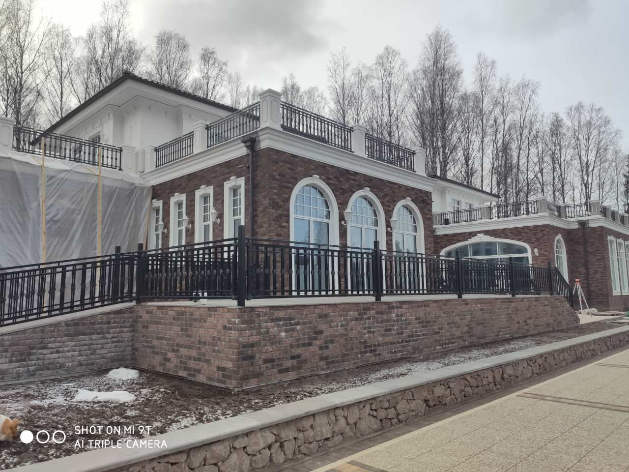 Дом в классическом стиле. Клинкерная плитка.