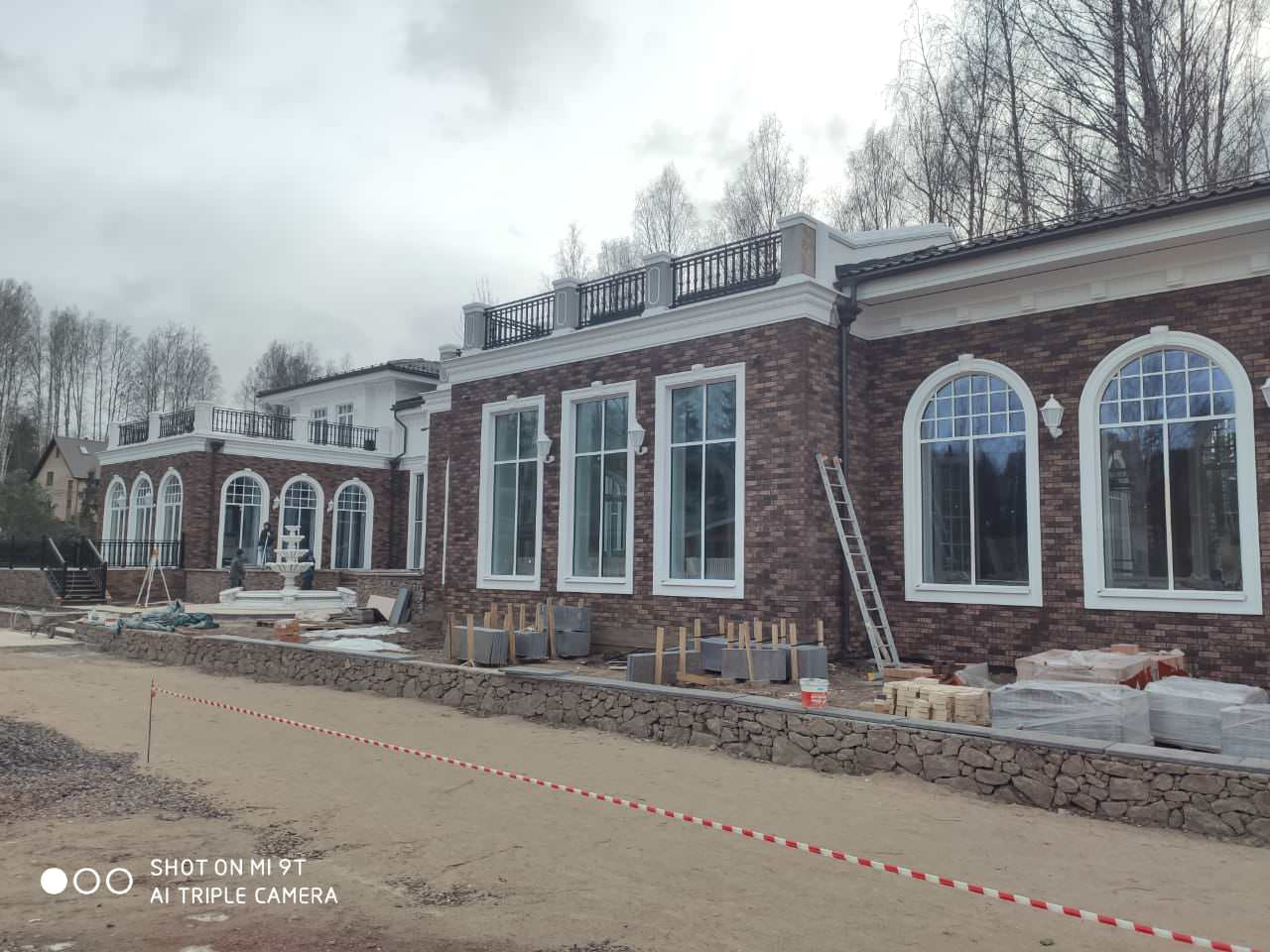 Дом в классическом стиле. Клинкерная плитка.